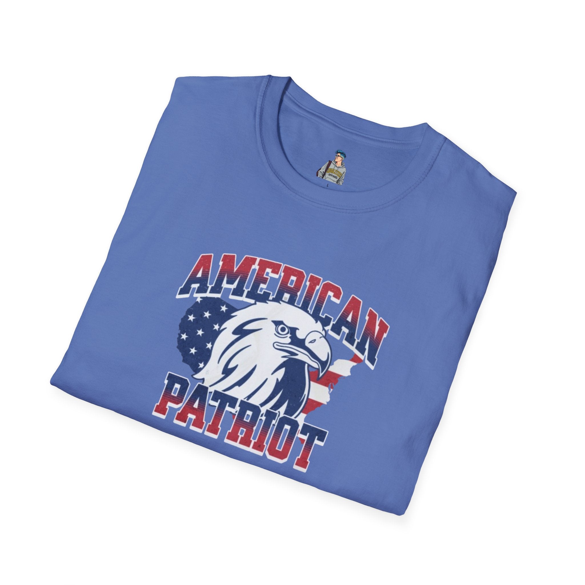 American Patriot - Keep Immigrants Deport Fascists Unisex T-Shirt - Celebrate Freedom & Diversity