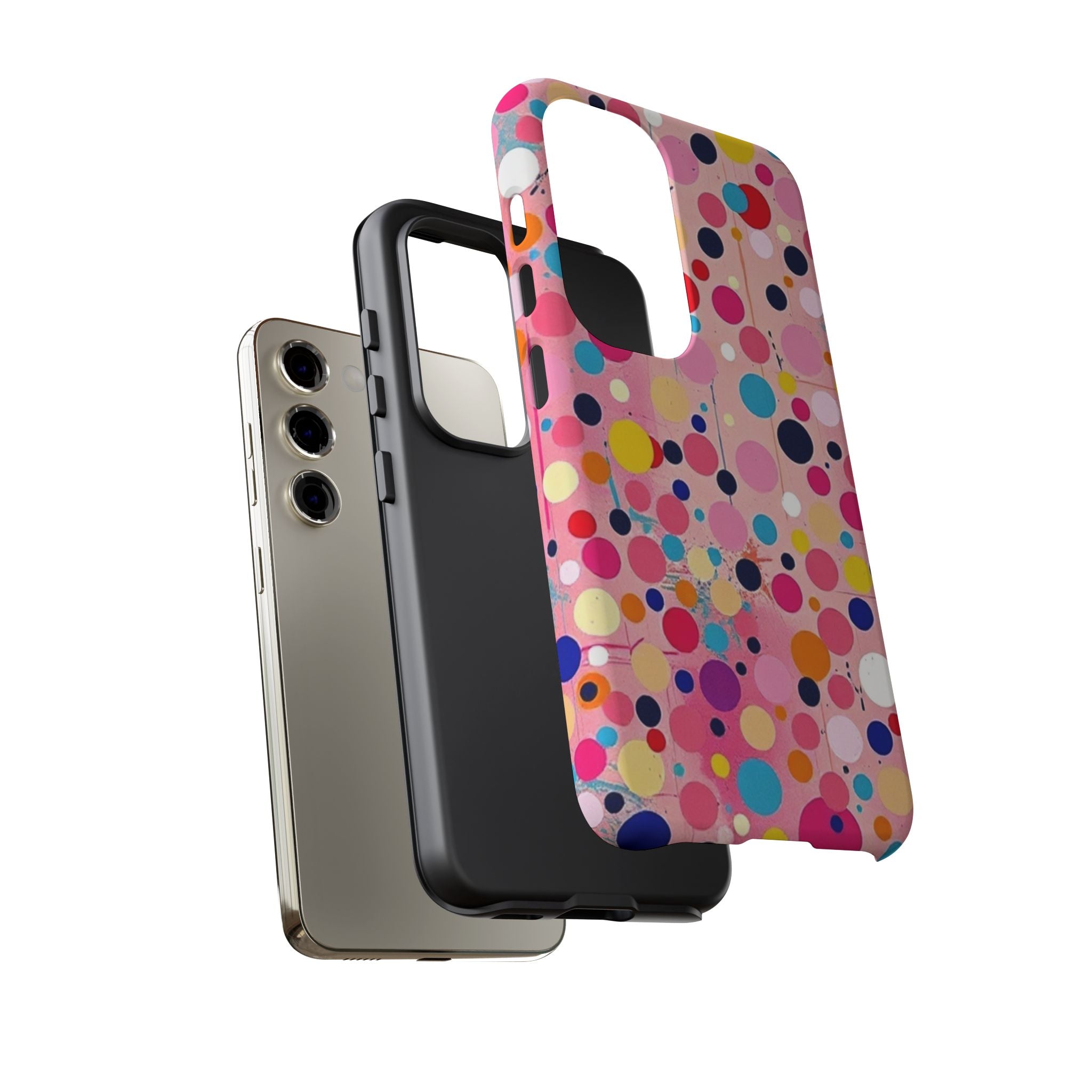 Colorful Dots & Spots Tough Cases For Android & iPhone
