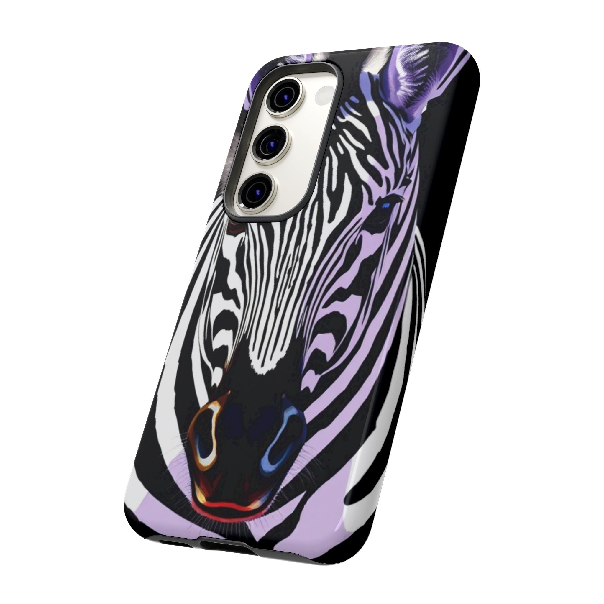 Android OR iPhone Compatible Cases - Zebra Design - Unique Tough Cases