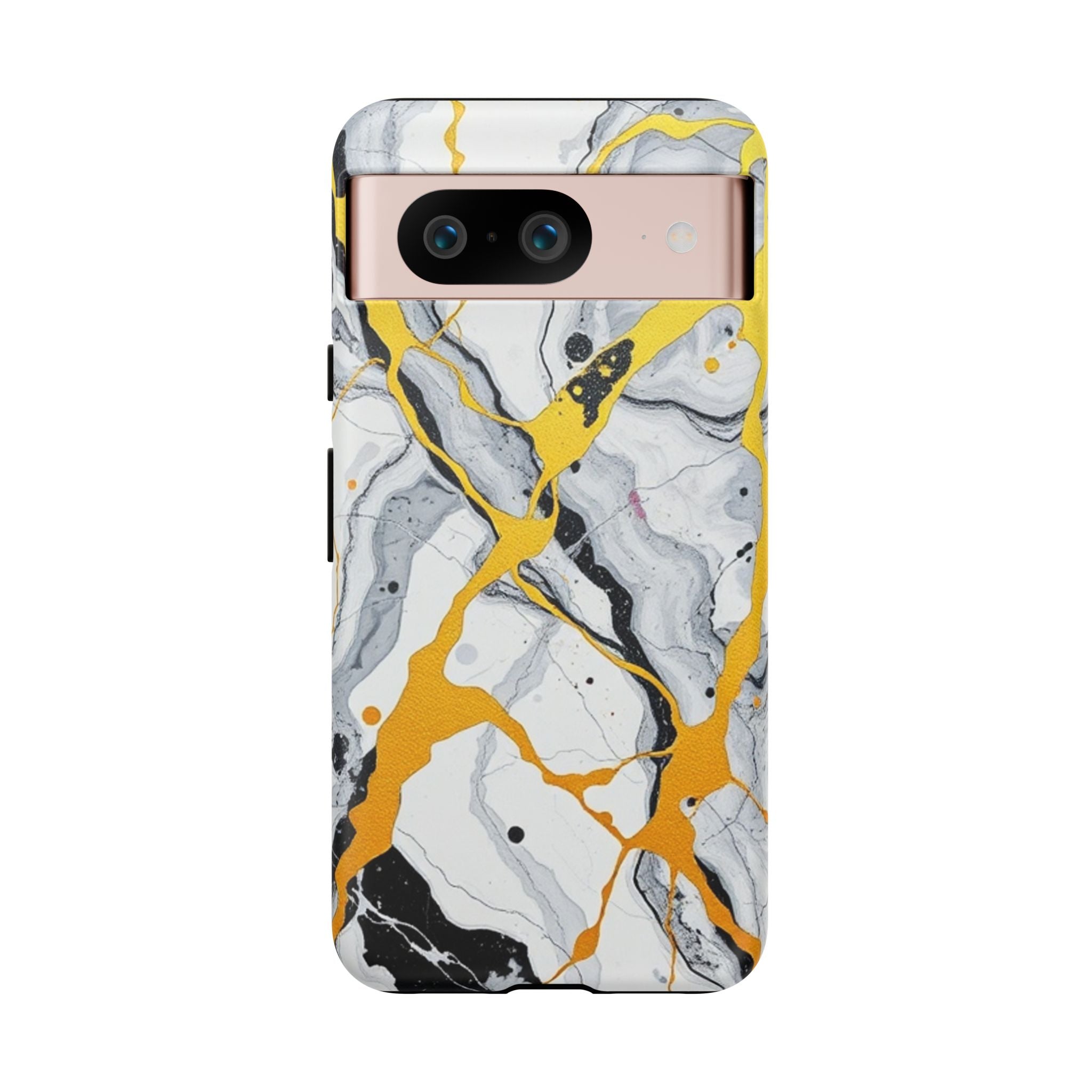 Beautiful Marble and Gold Design Tough Cases For Android & iPhone
