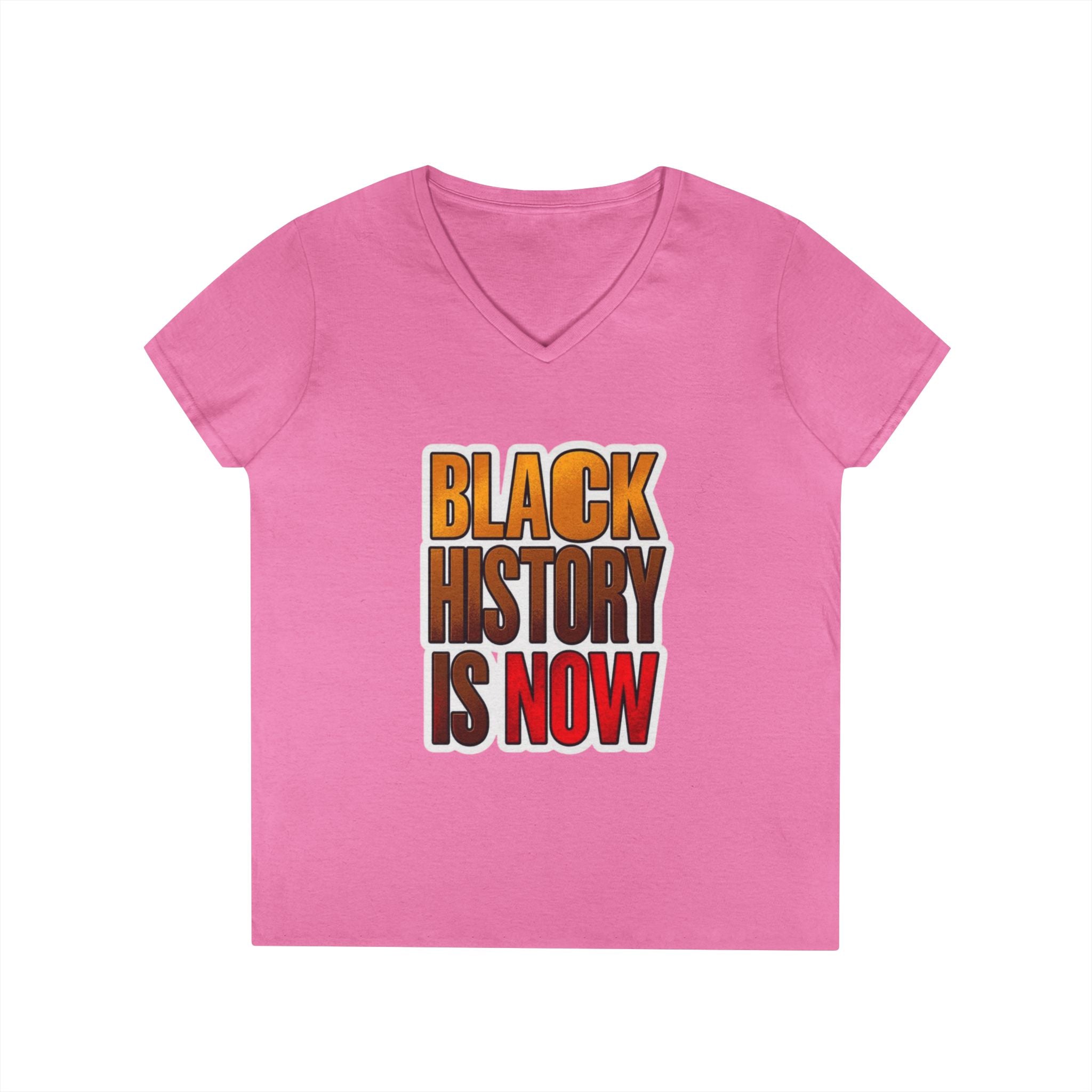 Empowerment V-Neck T-Shirt – Black History Is Now