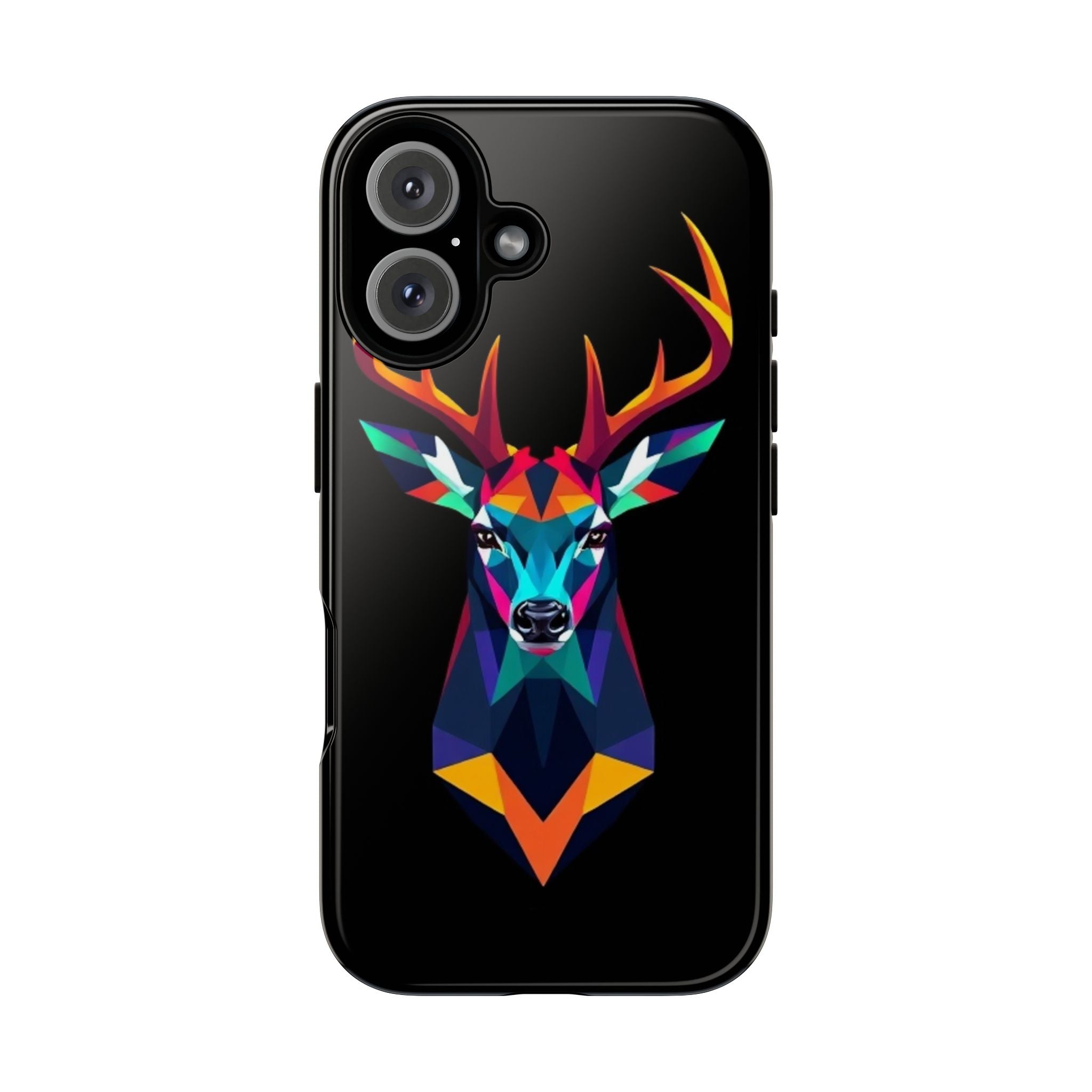 Colorful Fractal Deer Art Design Tough Case For Android & iPhone