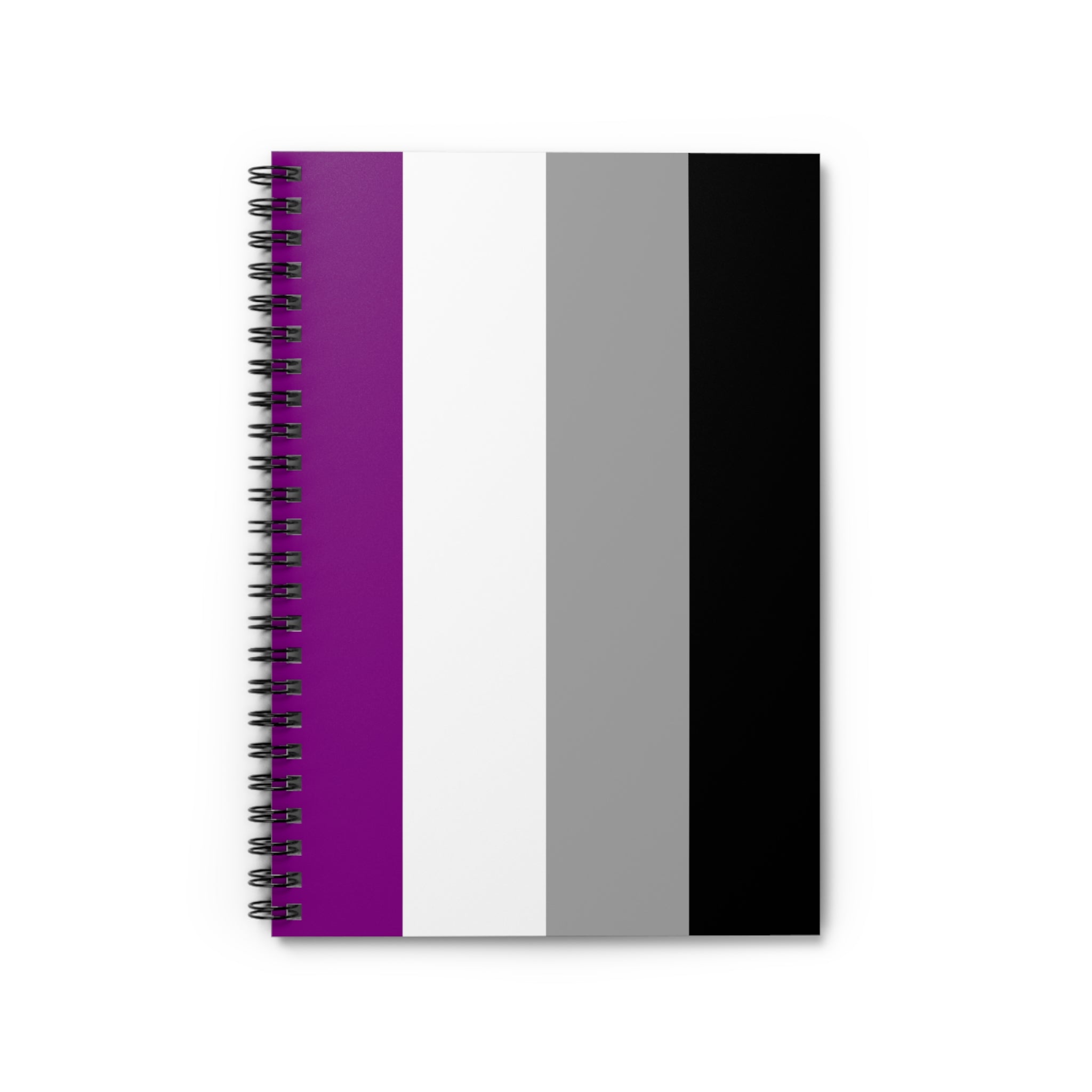 Asexual Pride Spiral Notebook - Ruled Lines for Journaling & Notes