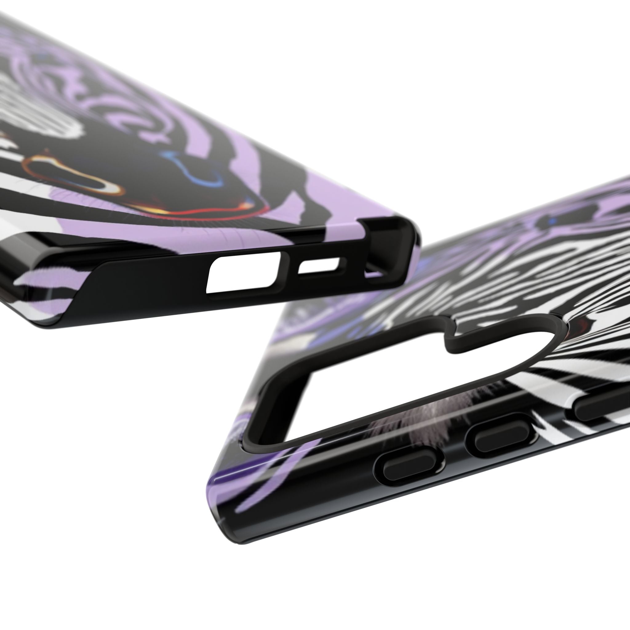 Android OR iPhone Compatible Cases - Zebra Design - Unique Tough Cases