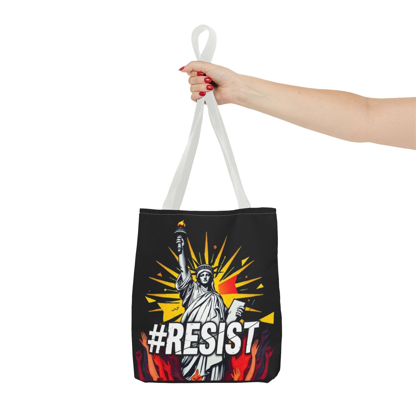 #RESIST With Lady Liberty Tote Bag