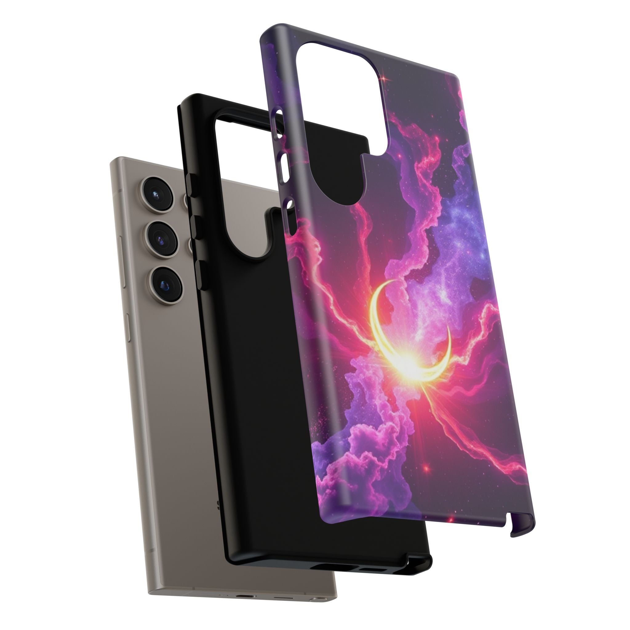 Android OR iPhone Compatible Cases - Emerging Sun Design - Unique Tough Cases