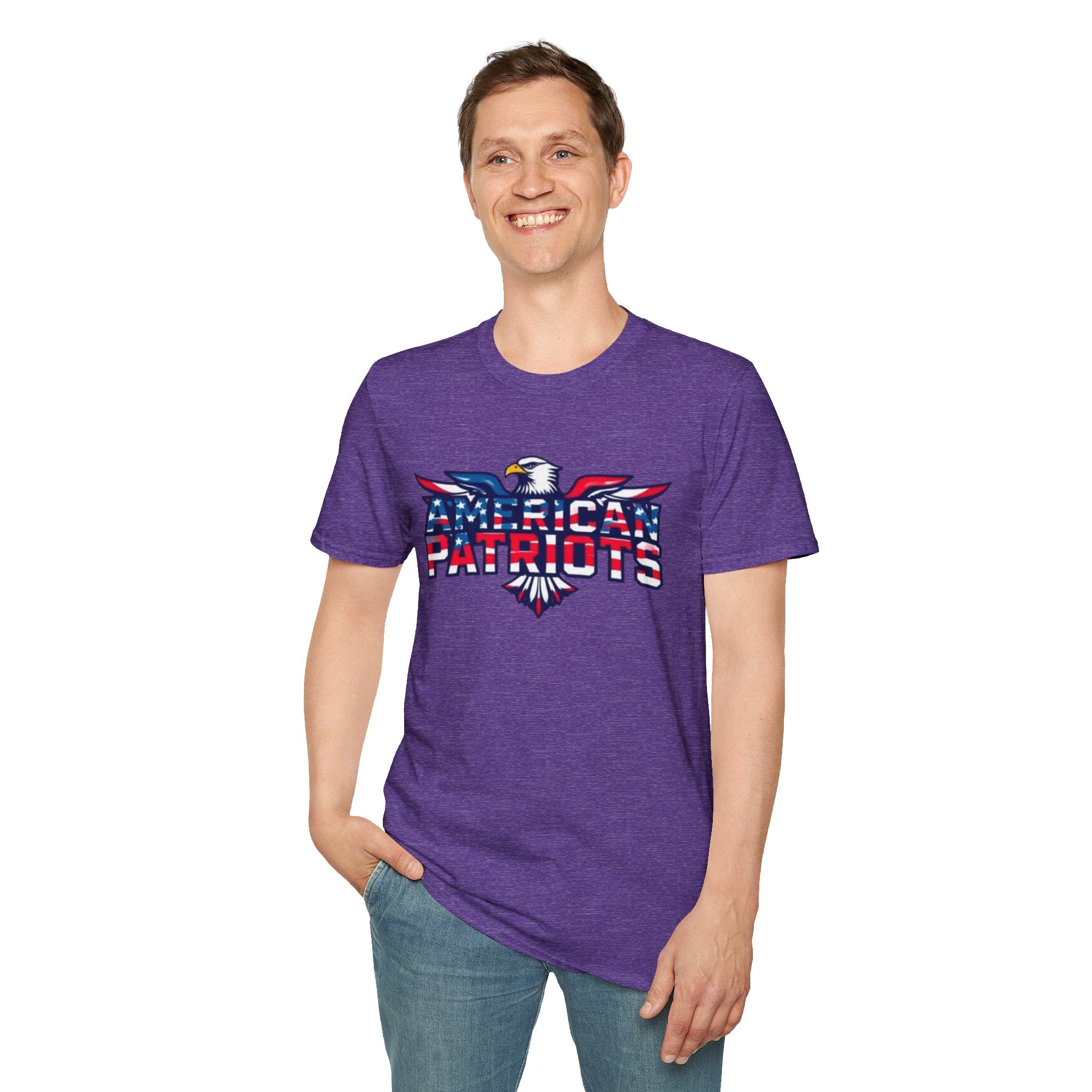 American Patriots Unisex Softstyle T-Shirt - Impeach 47 Graphic Tee