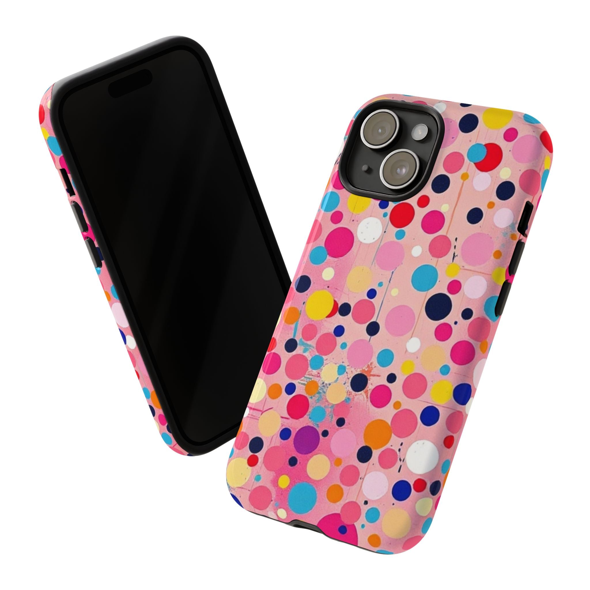 Colorful Dots & Spots Tough Cases For Android & iPhone