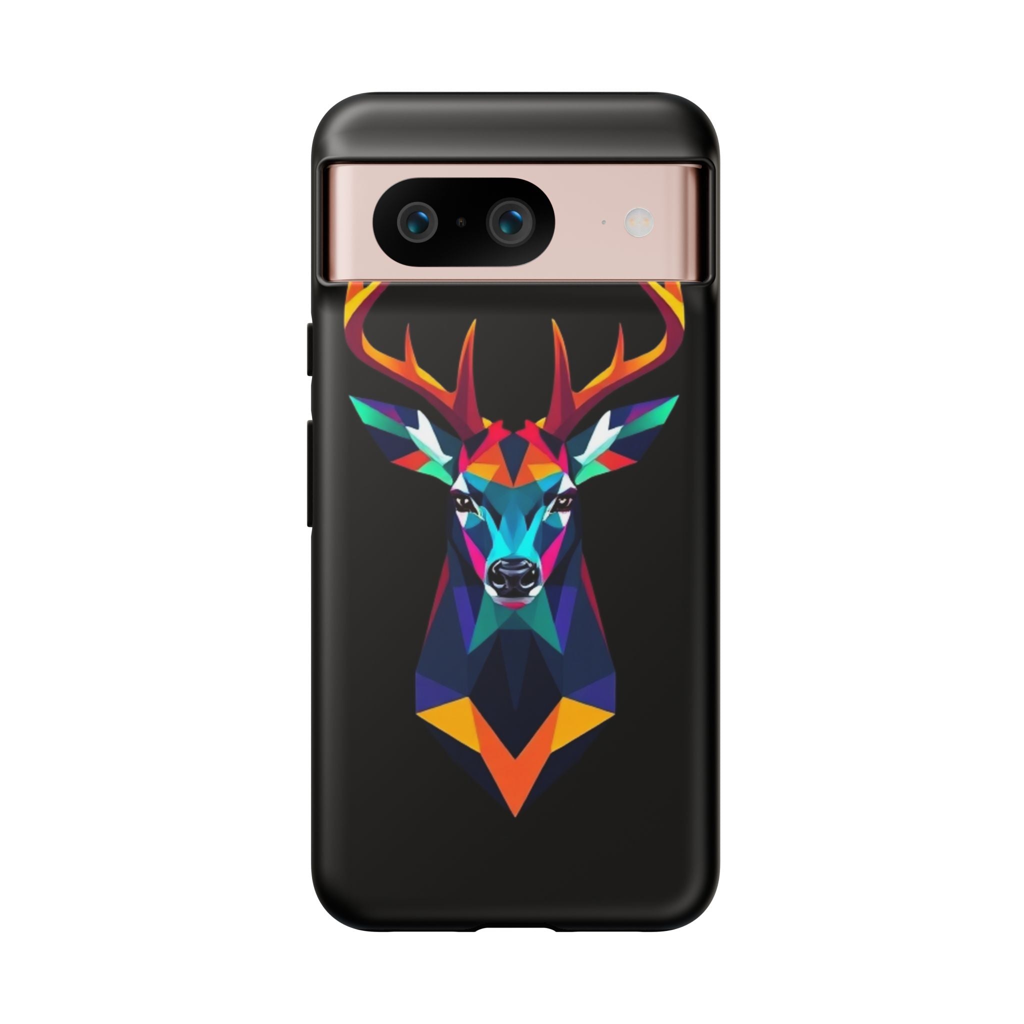 Colorful Fractal Deer Art Design Tough Case For Android & iPhone