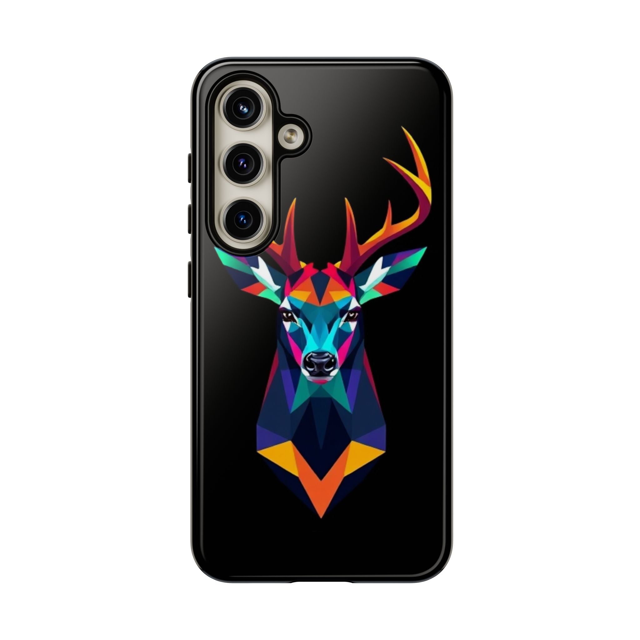 Colorful Fractal Deer Art Design Tough Case For Android & iPhone
