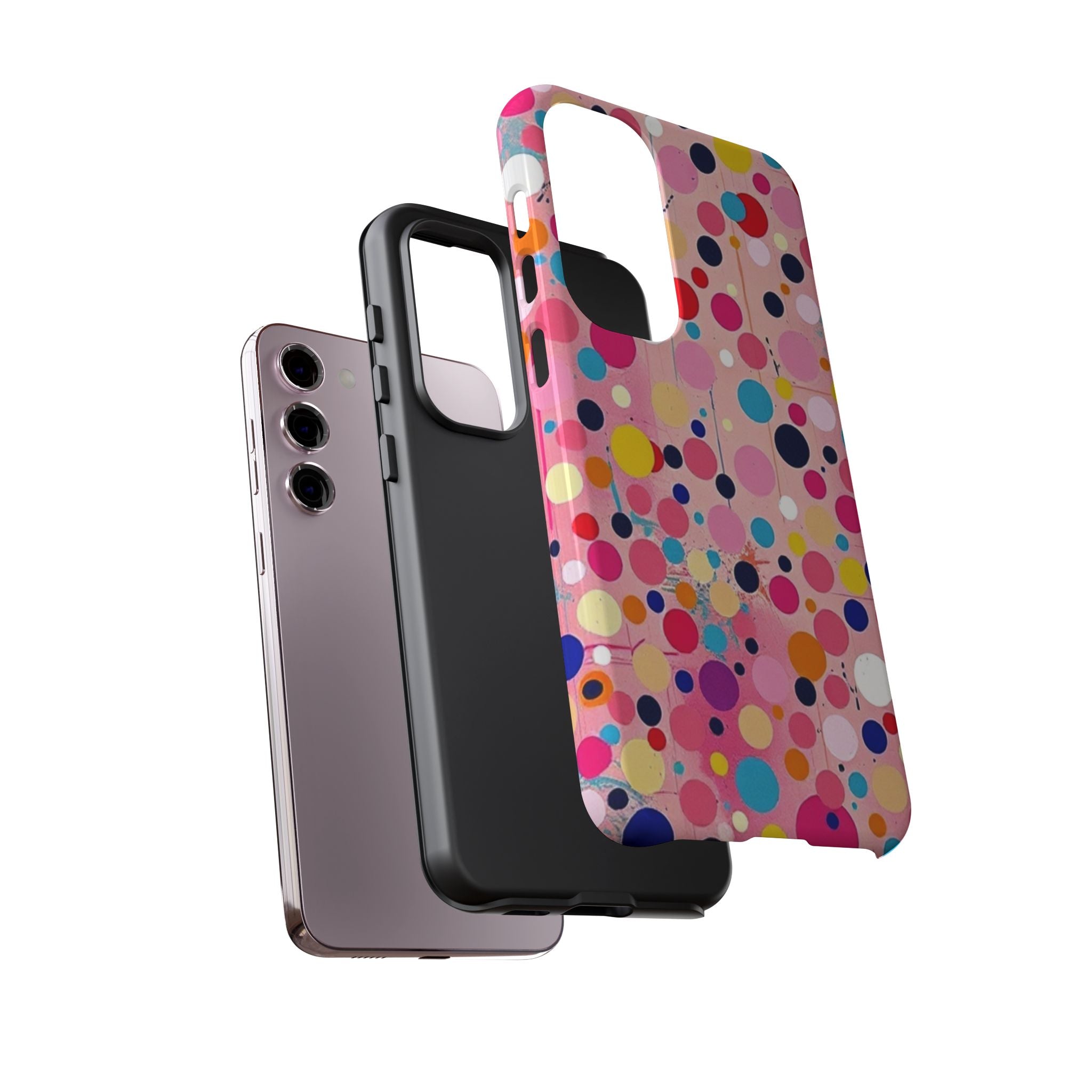 Colorful Dots & Spots Tough Cases For Android & iPhone