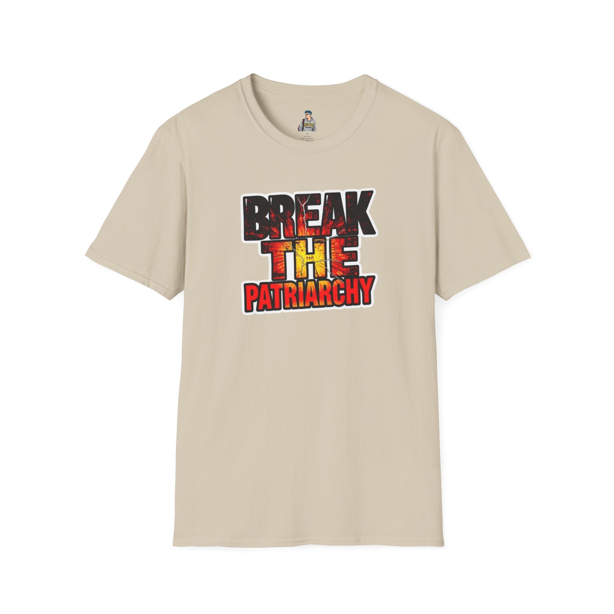 Break the Patriarchy Unisex Softstyle T-Shirt - Empowerment Wear for Social Change