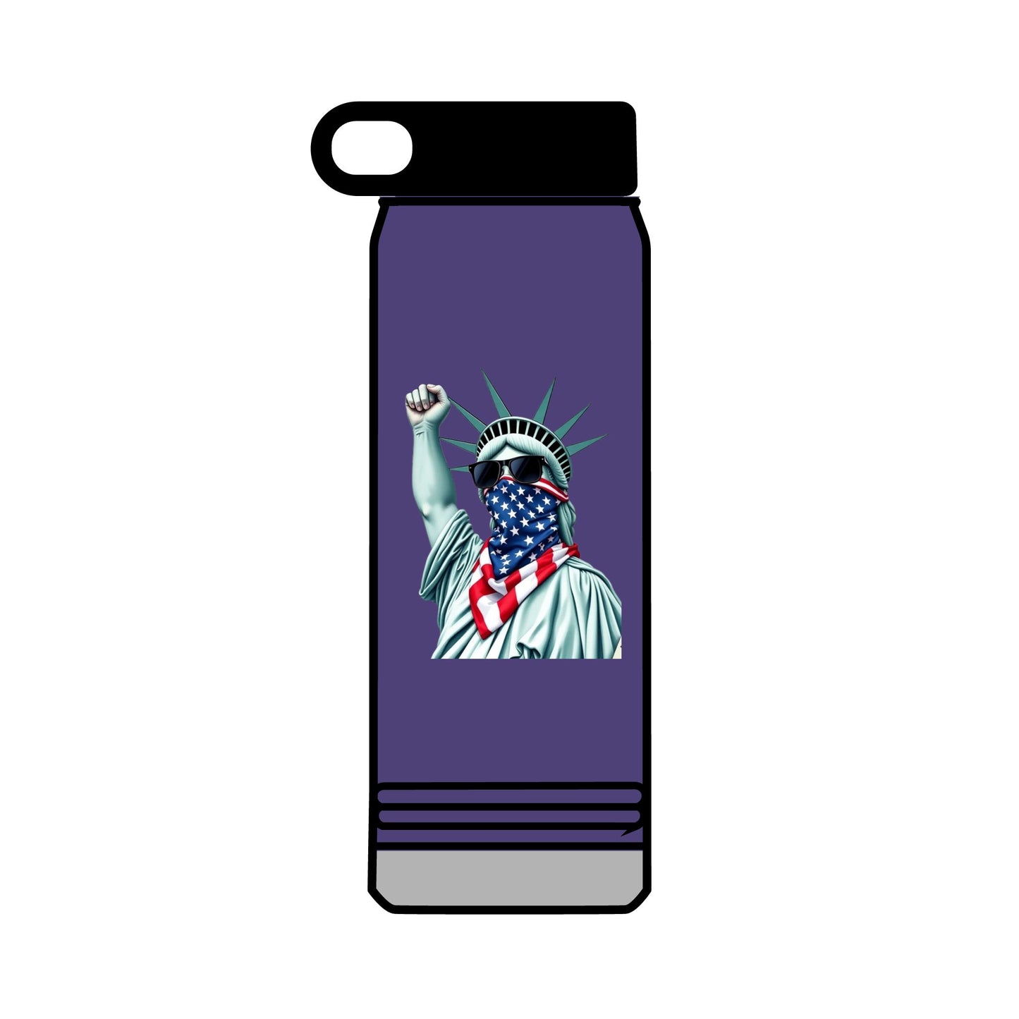 32oz Water Bottle #RESIST with Lady Liberty