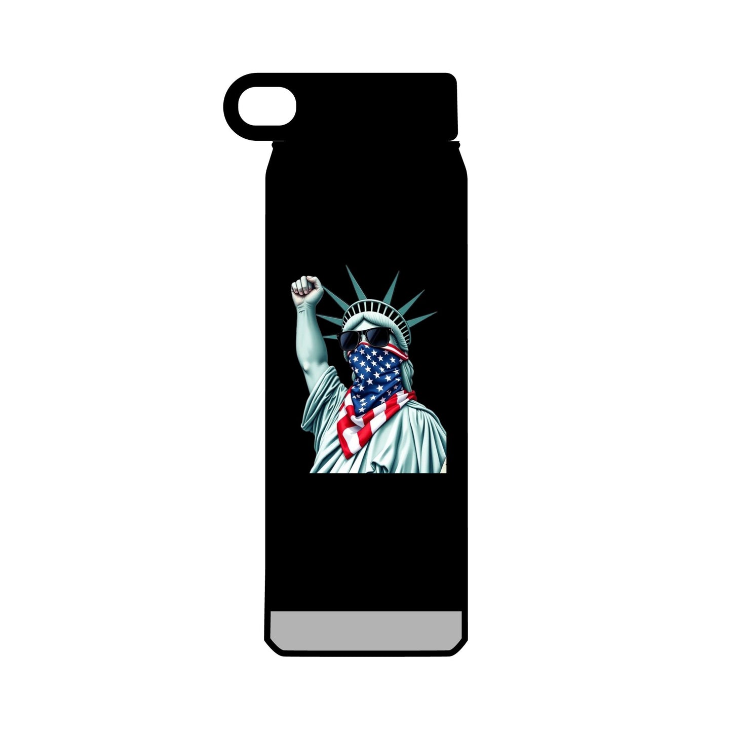 32oz Water Bottle #RESIST with Lady Liberty