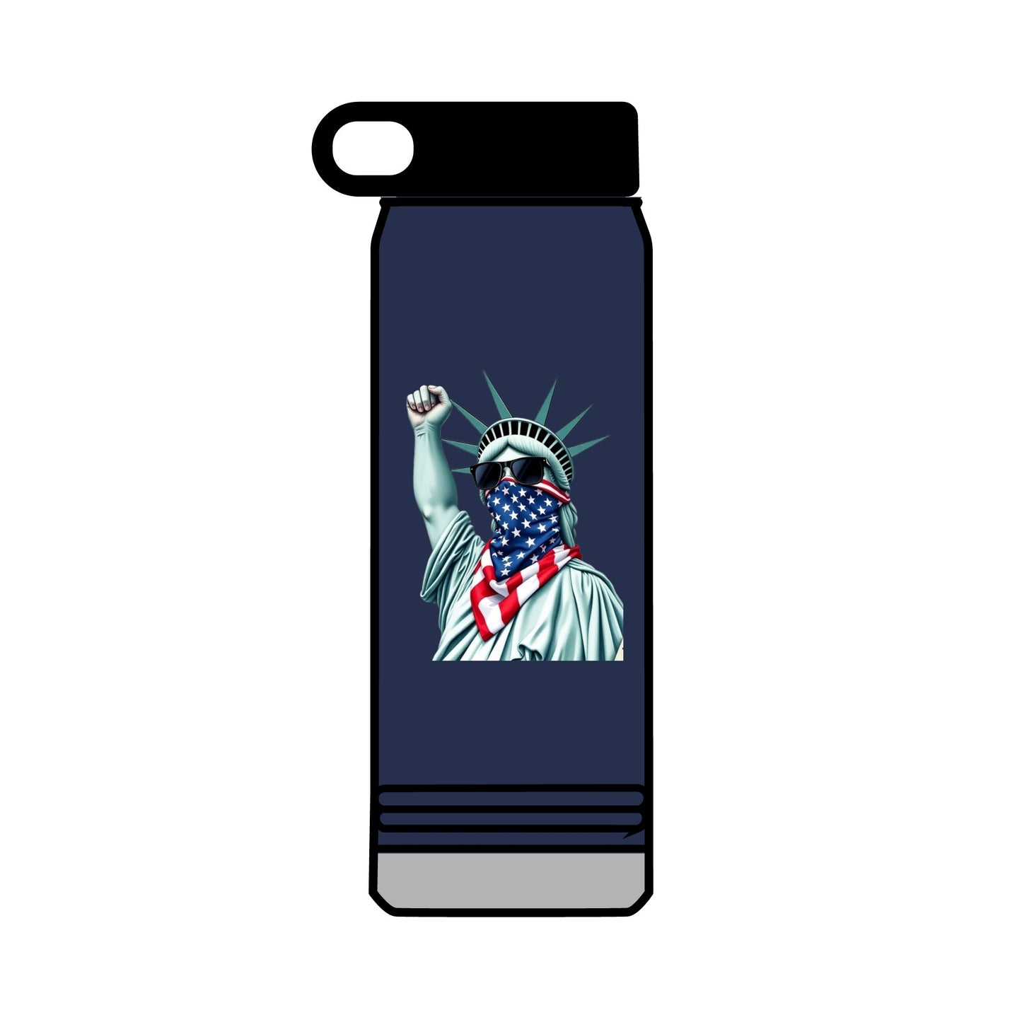 32oz Water Bottle #RESIST with Lady Liberty