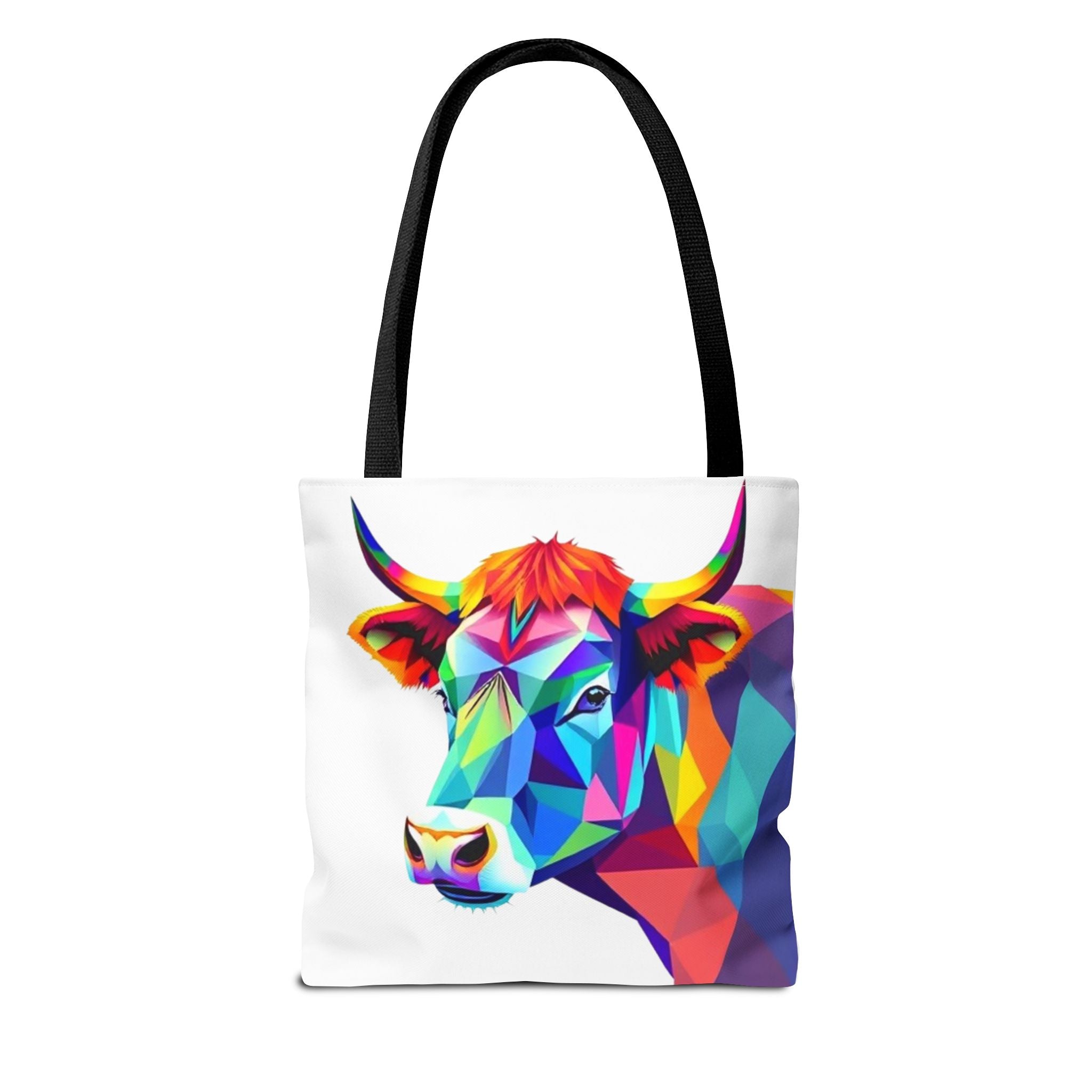 Colorful Cow Design - Tote Bag