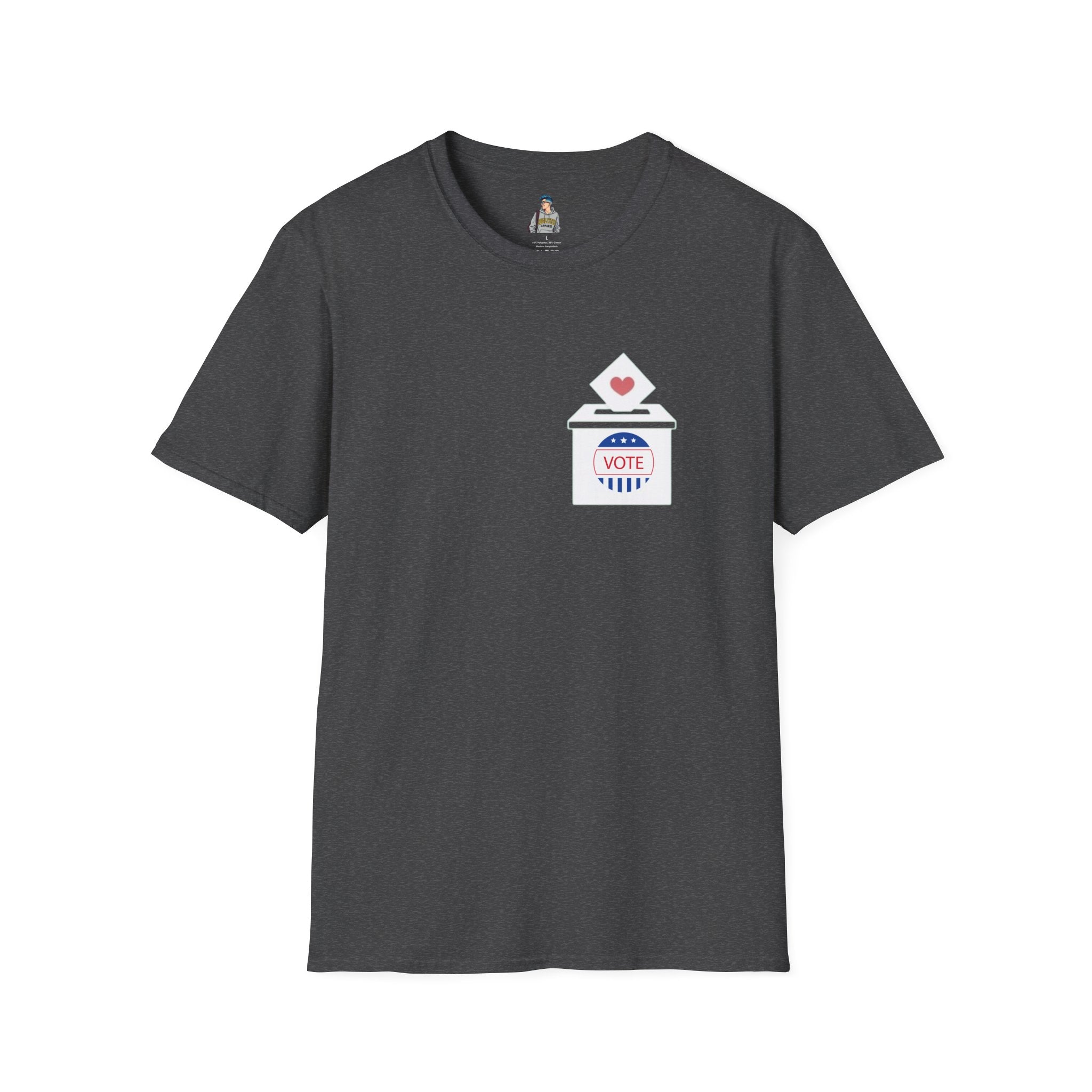 Vote with Your Heart Unisex Softstyle T-Shirt