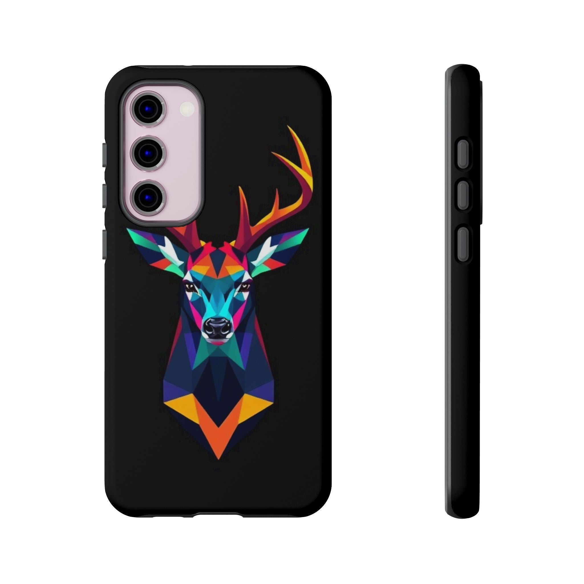 Colorful Fractal Deer Art Design Tough Case For Android & iPhone