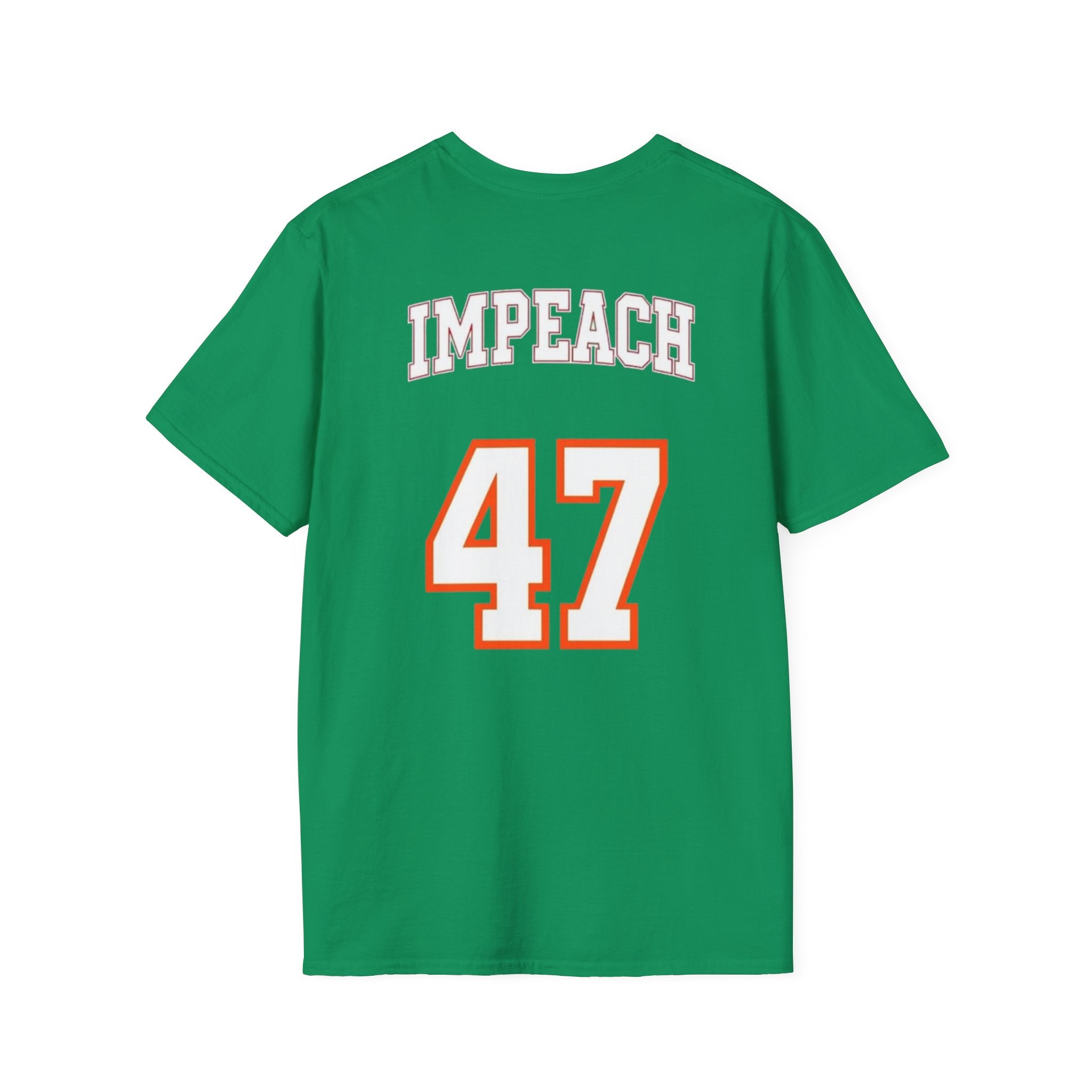 American Patriots Unisex Softstyle T-Shirt - Impeach 47 Graphic Tee