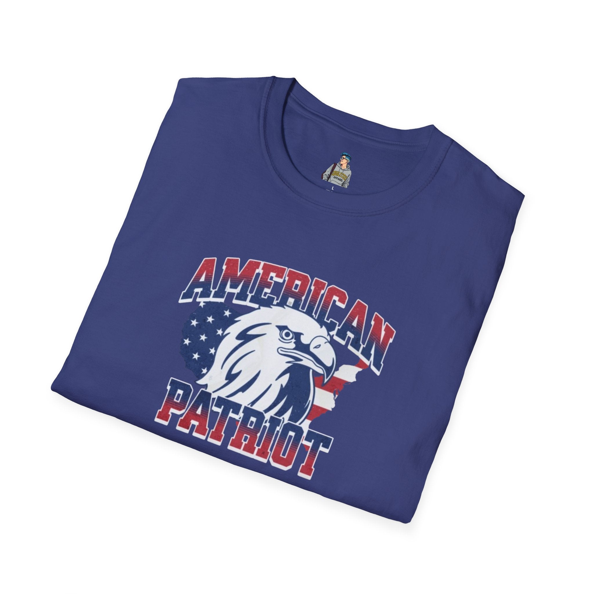 American Patriot - Keep Immigrants Deport Fascists Unisex T-Shirt - Celebrate Freedom & Diversity