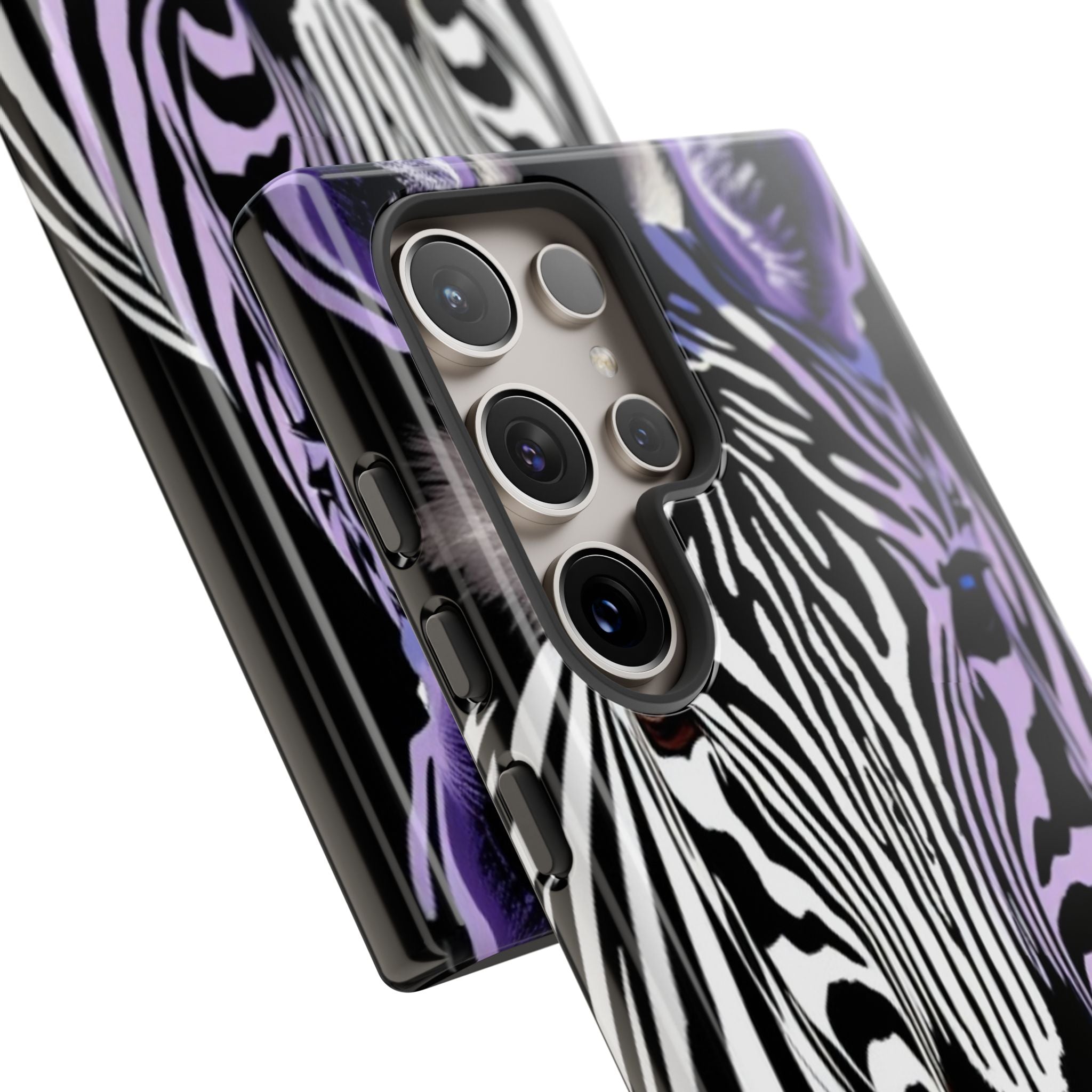 Android OR iPhone Compatible Cases - Zebra Design - Unique Tough Cases