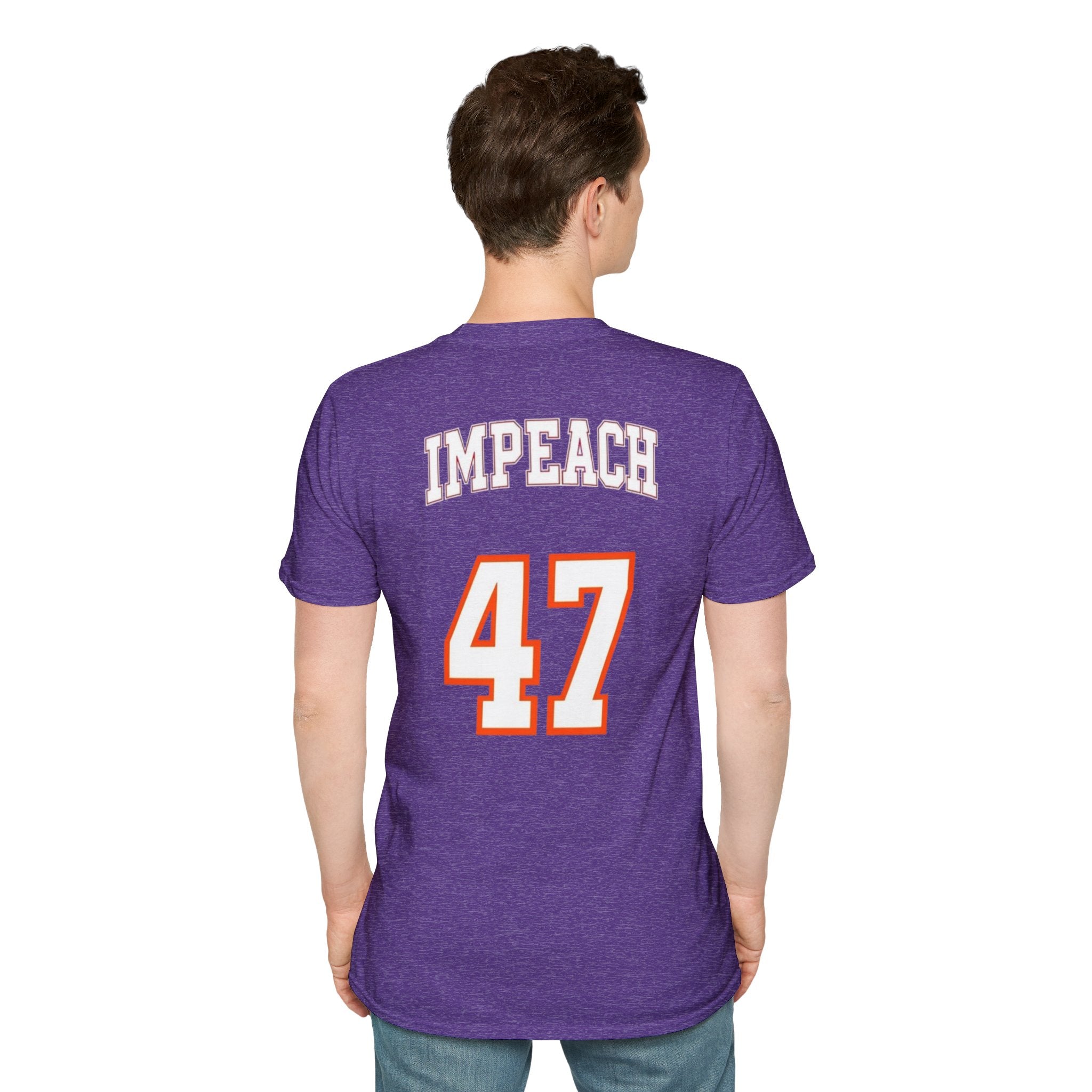 American Patriots Unisex Softstyle T-Shirt - Impeach 47 Graphic Tee