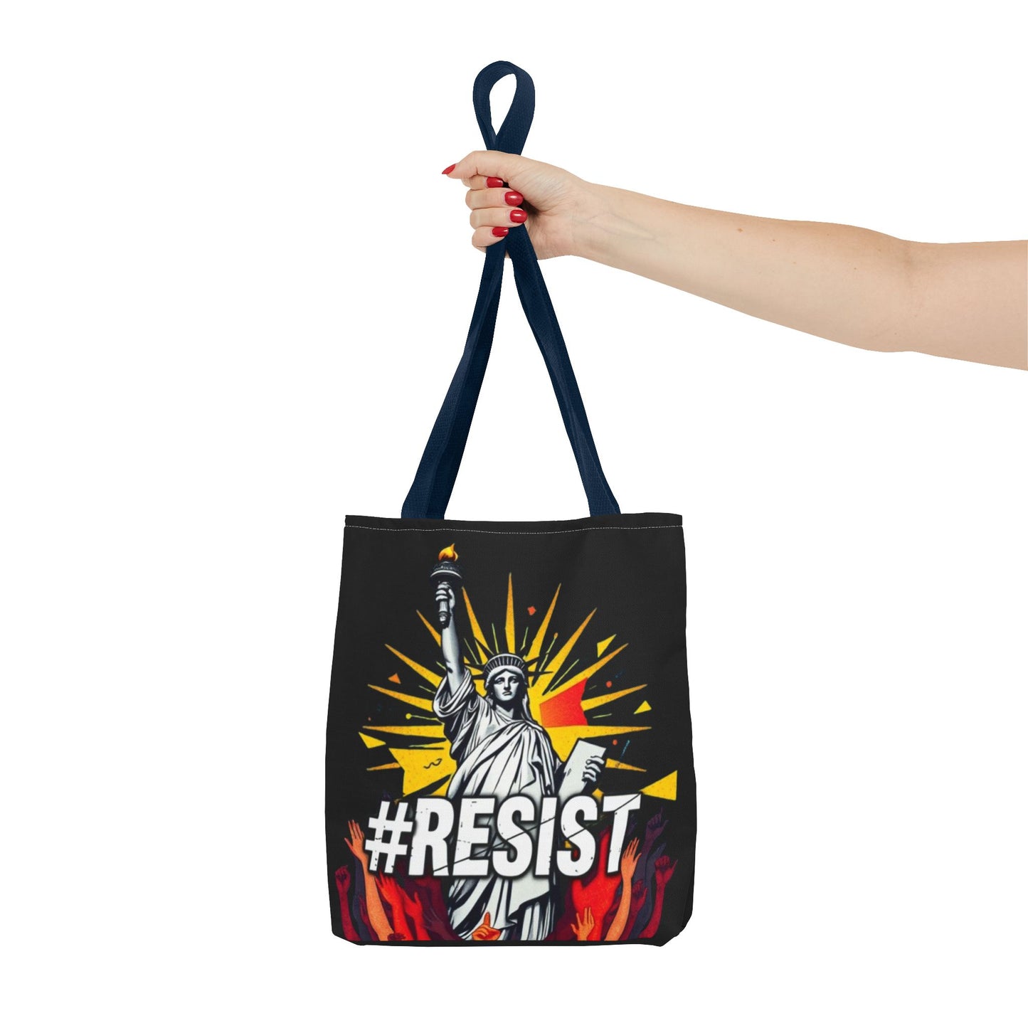 #RESIST With Lady Liberty Tote Bag