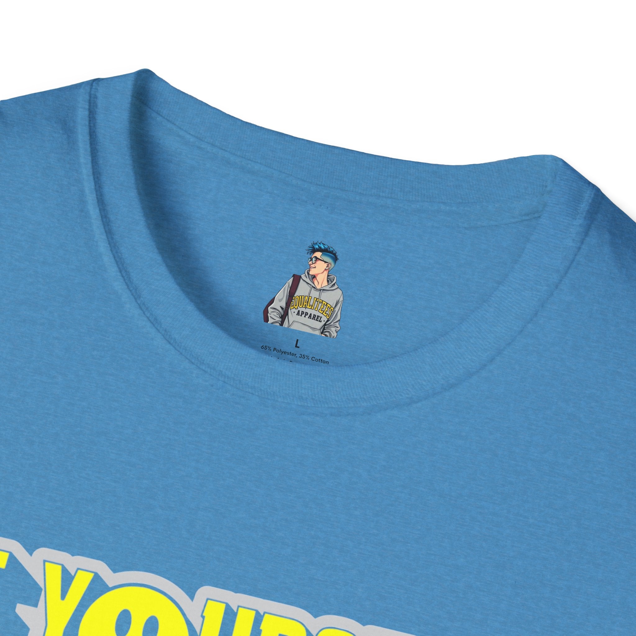 Be Yourself Smiley Unisex Softstyle T-Shirt