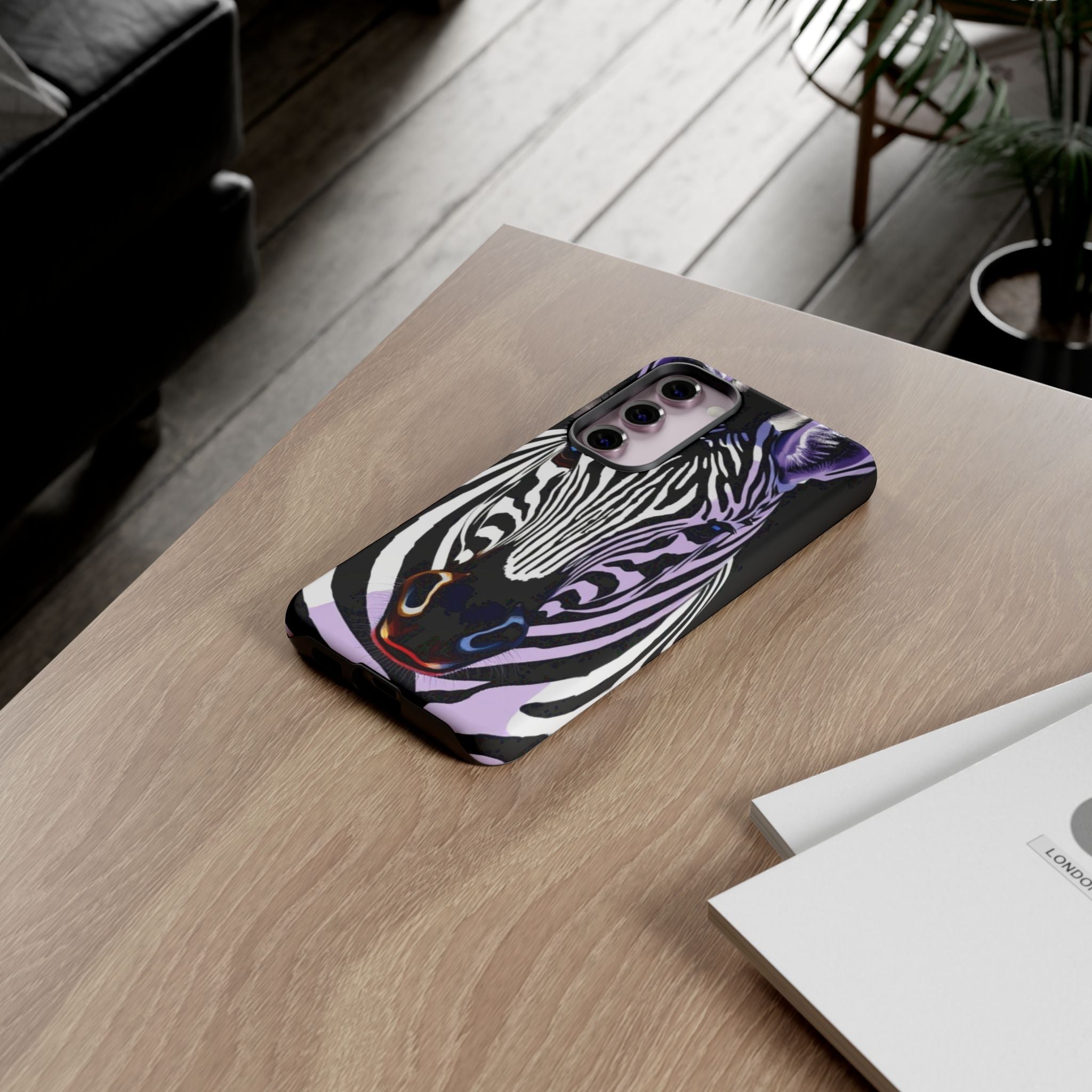 Android OR iPhone Compatible Cases - Zebra Design - Unique Tough Cases