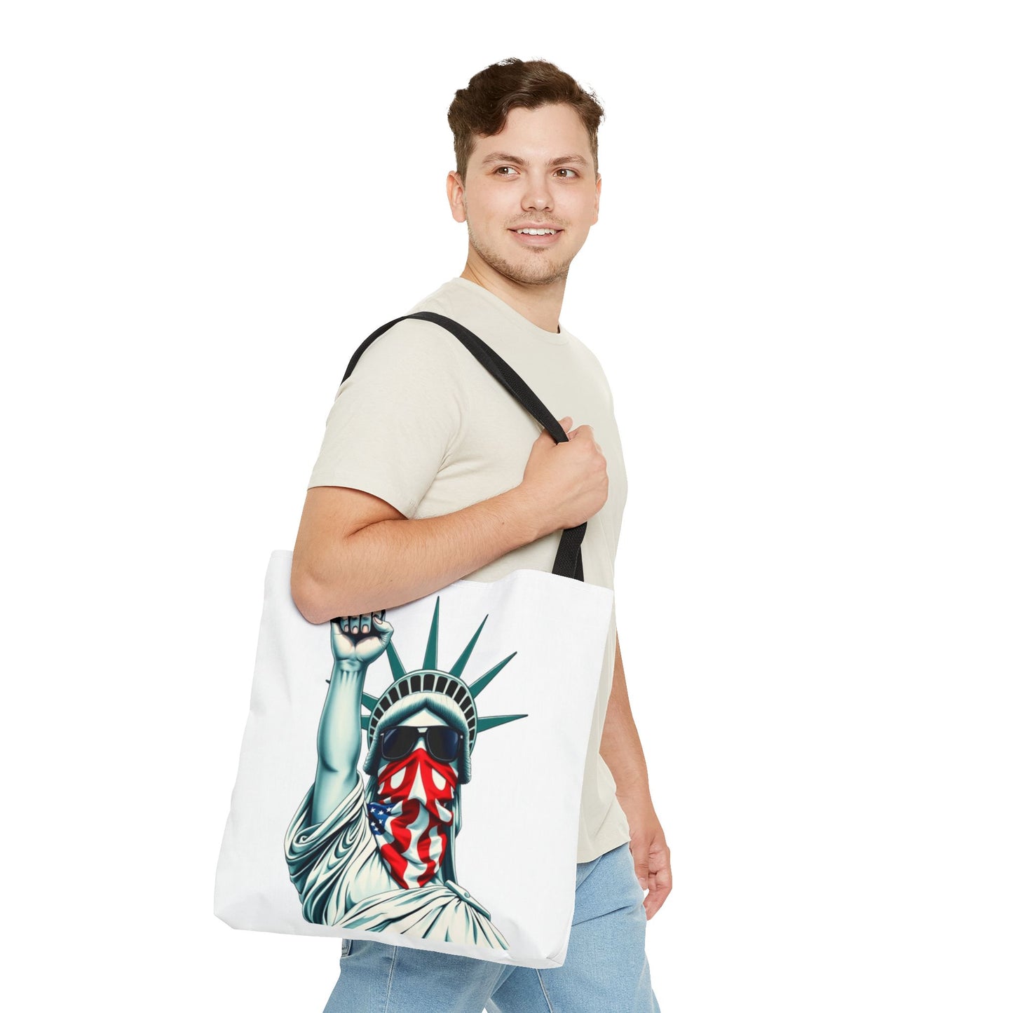 #RESIST with Liberty Design Tote Bag