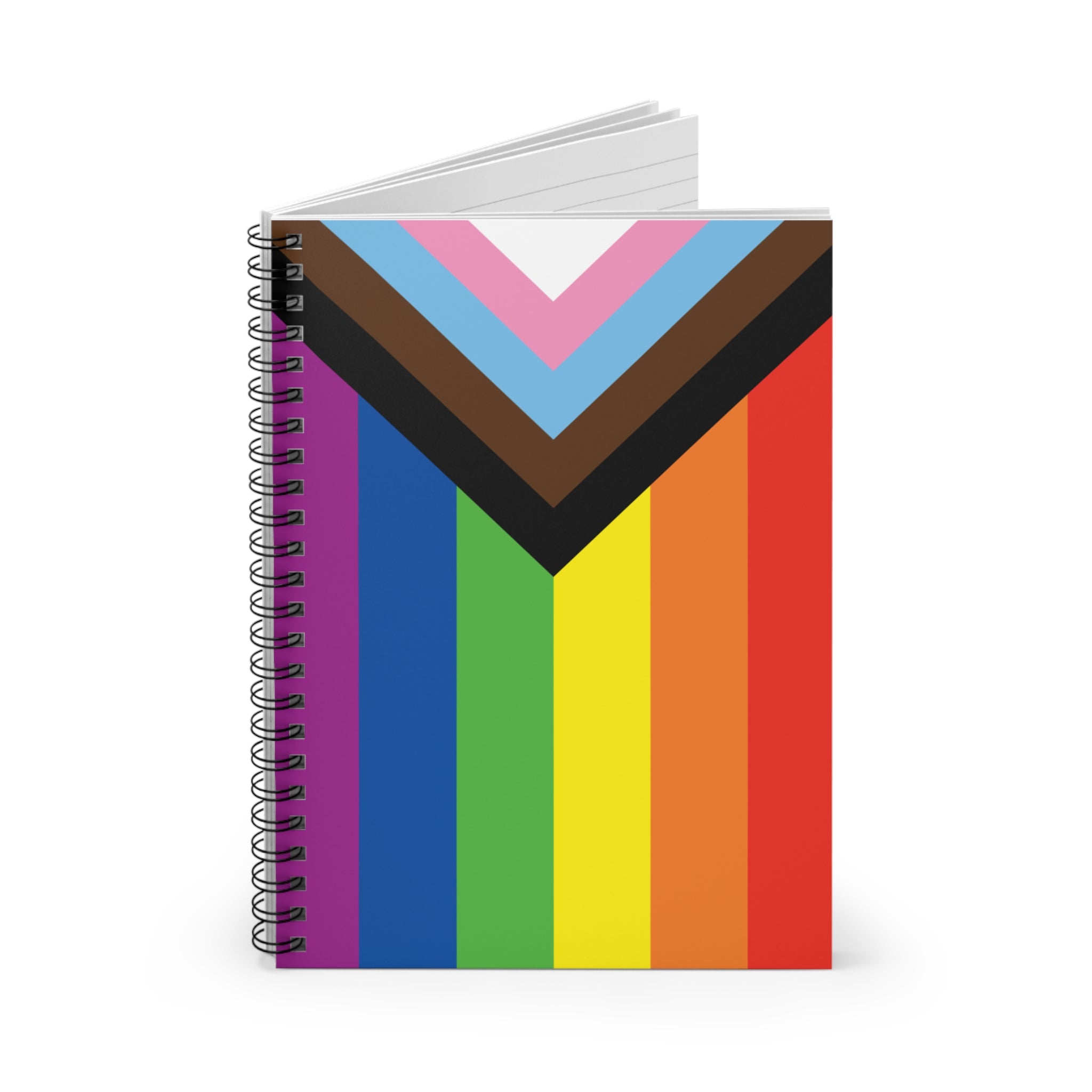 Colorful Pride Spiral Notebook - Ruled Line for Creativity & Inspiration