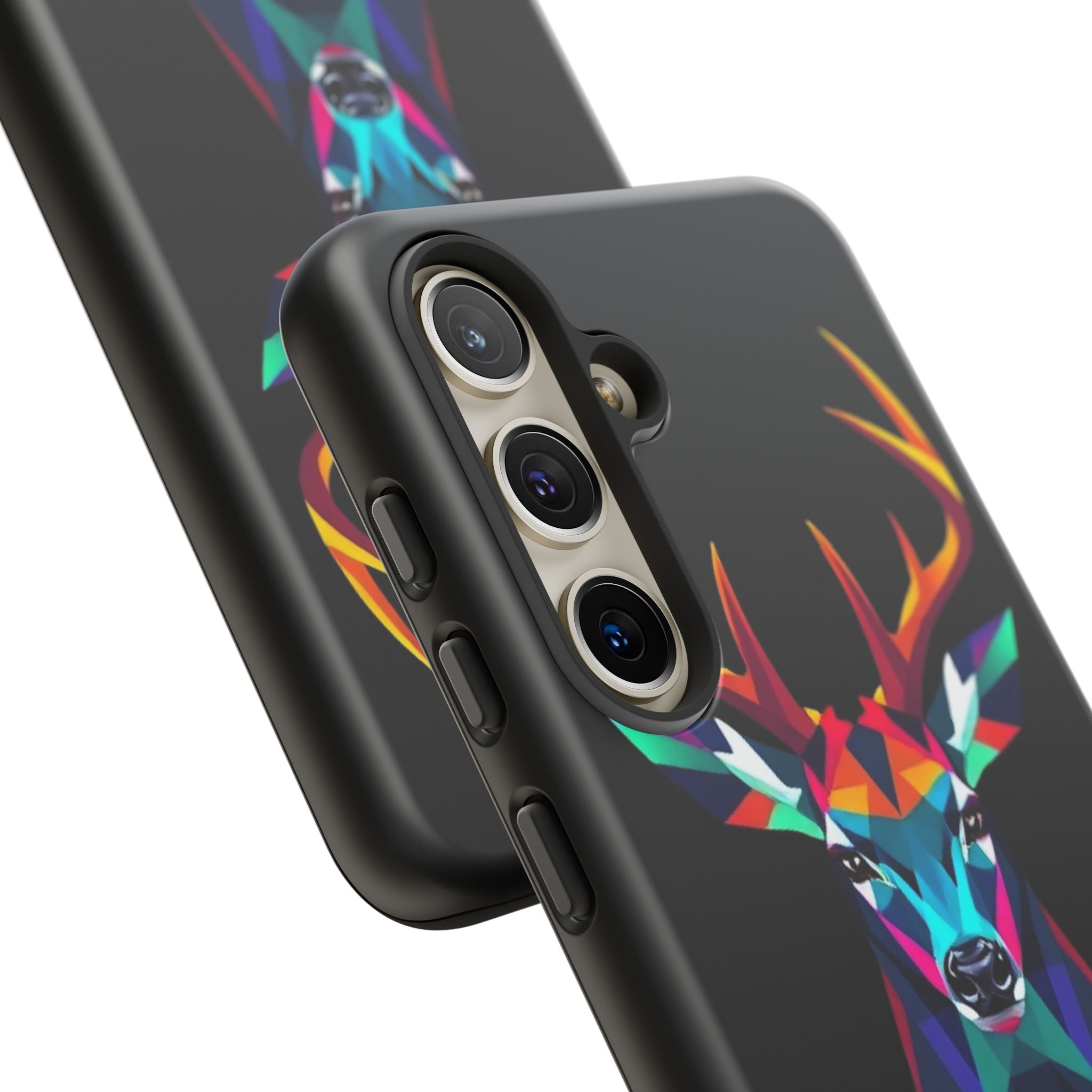Colorful Fractal Deer Art Design Tough Case For Android & iPhone