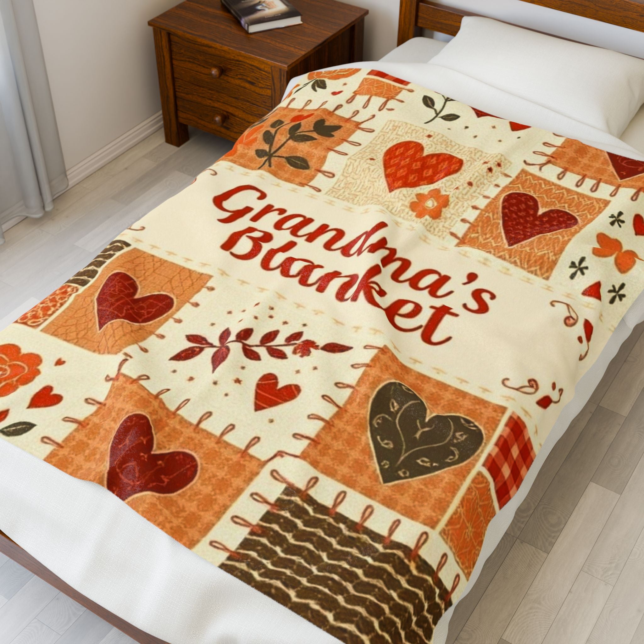 Grandma's Blanket Plush Blanket – For Comfort and Warmth