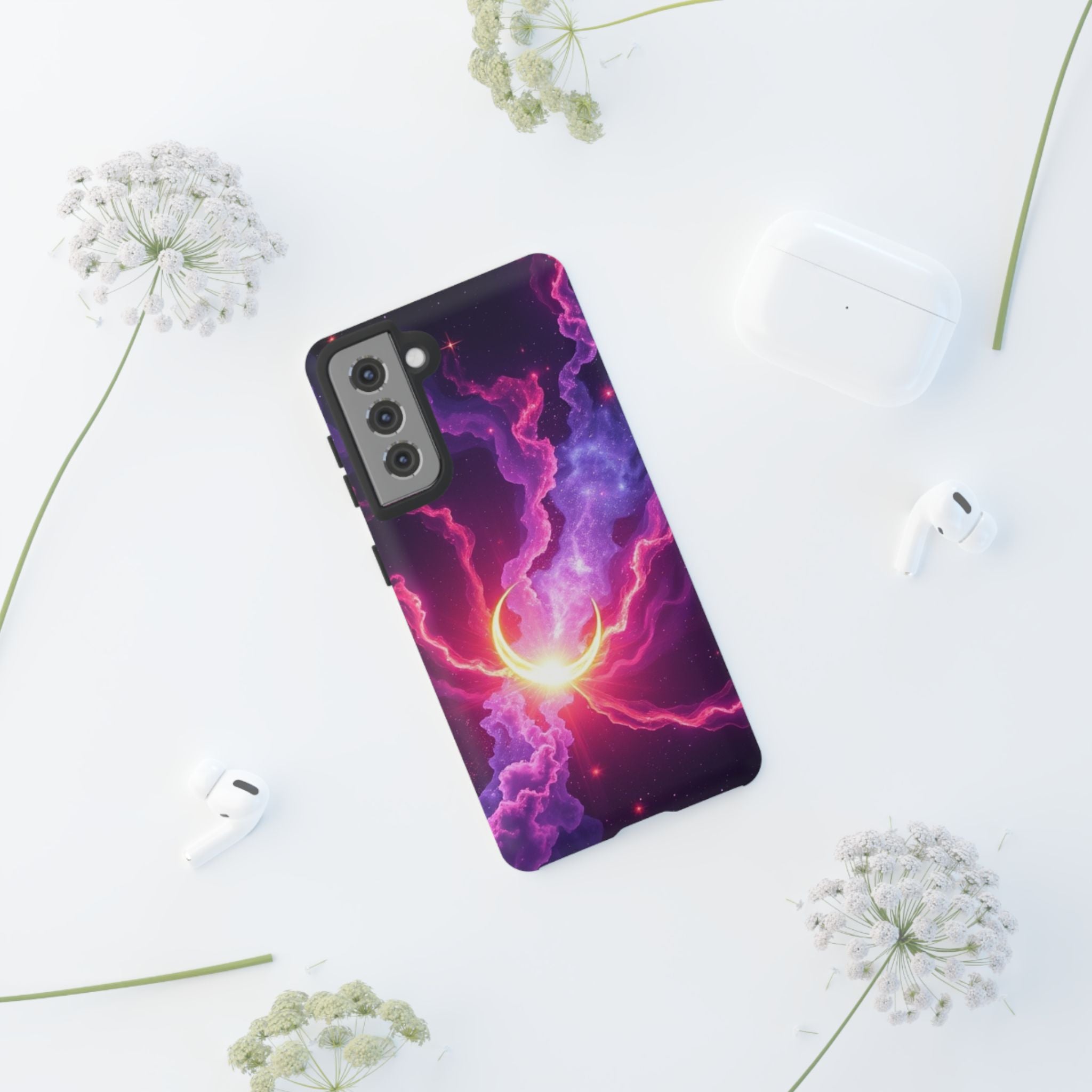 Android OR iPhone Compatible Cases - Emerging Sun Design - Unique Tough Cases