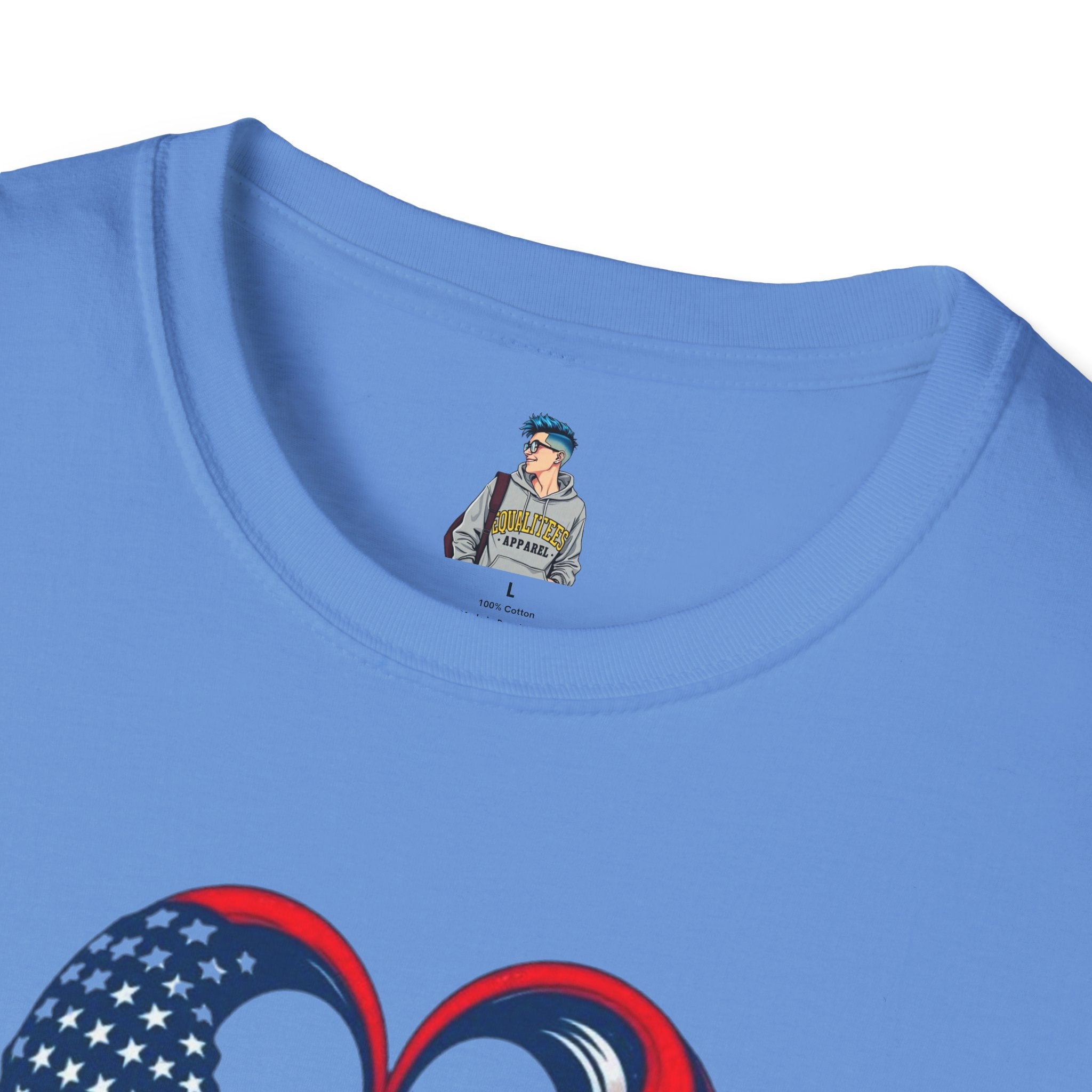 American Patriots Stand with Canada Unisex Softstyle T-Shirt