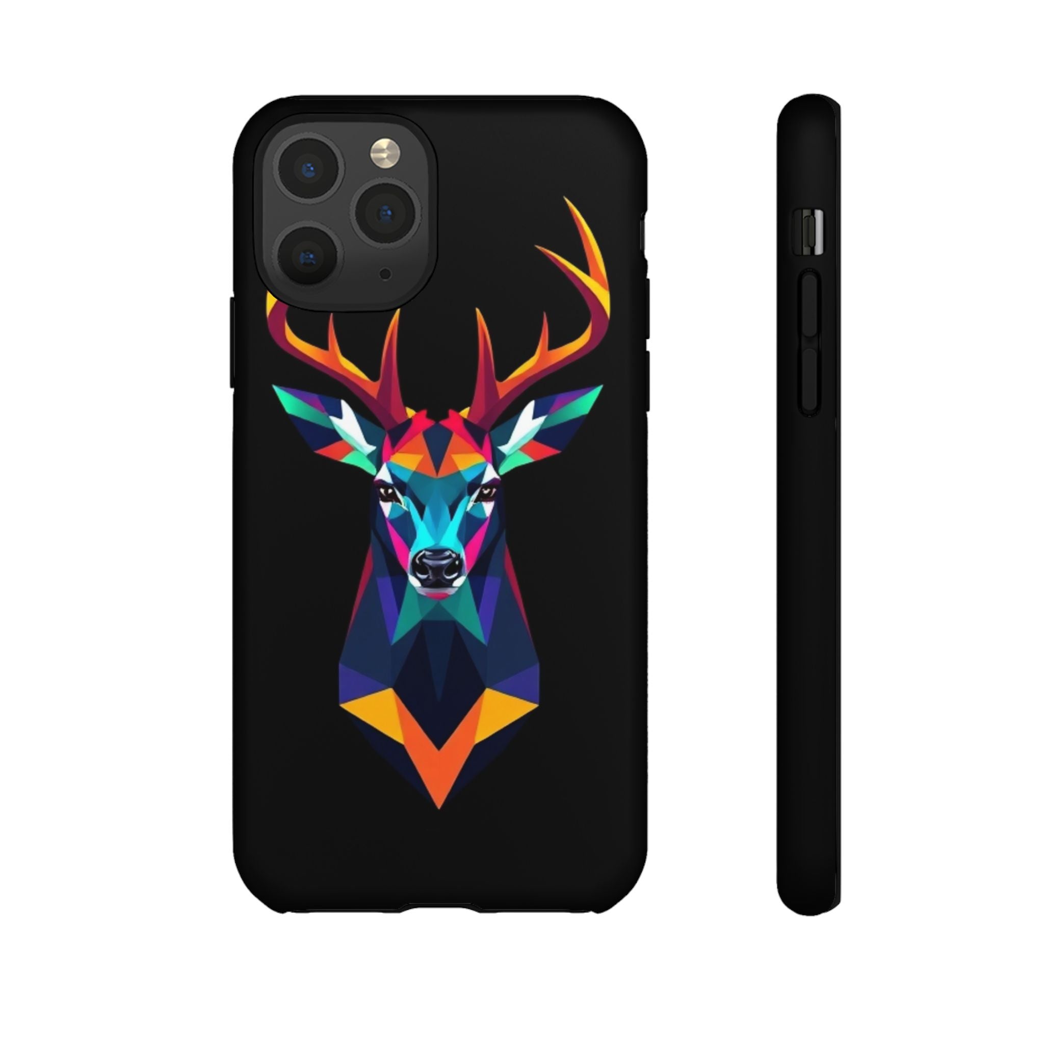 Colorful Fractal Deer Art Design Tough Case For Android & iPhone