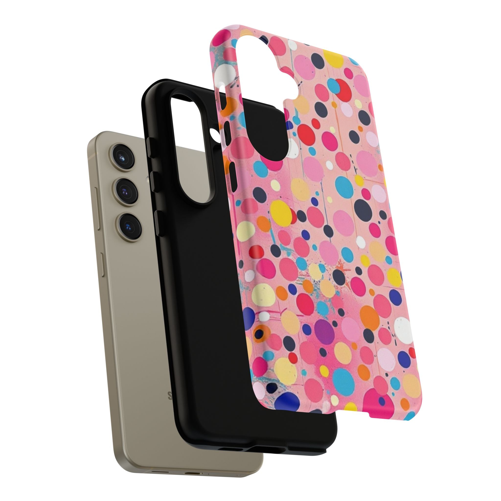 Colorful Dots & Spots Tough Cases For Android & iPhone