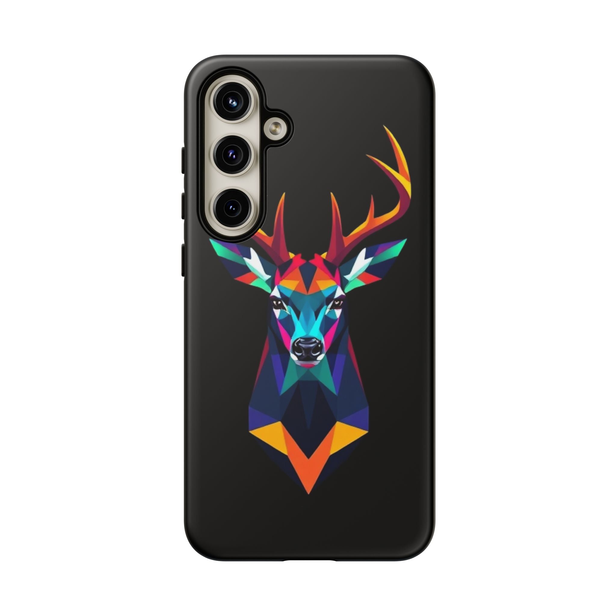 Colorful Fractal Deer Art Design Tough Case For Android & iPhone