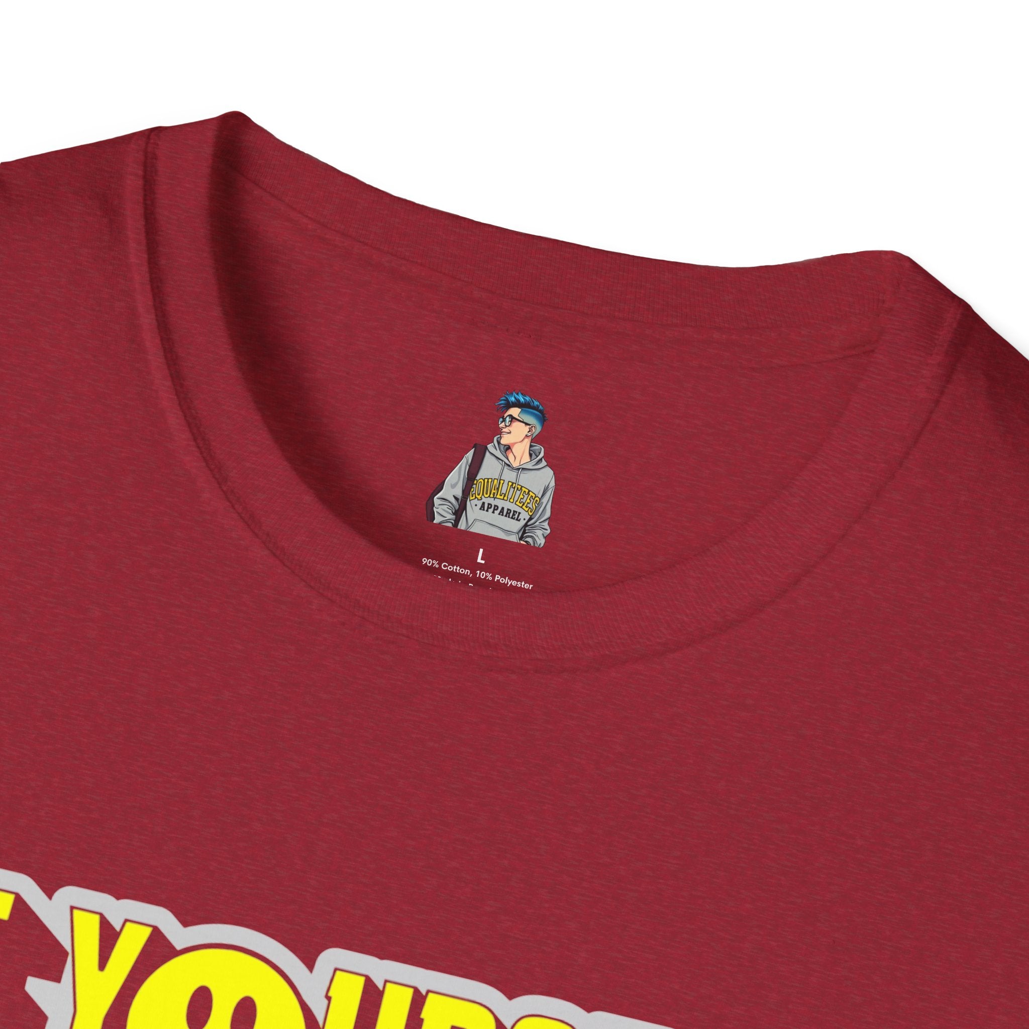 Be Yourself Smiley Unisex Softstyle T-Shirt