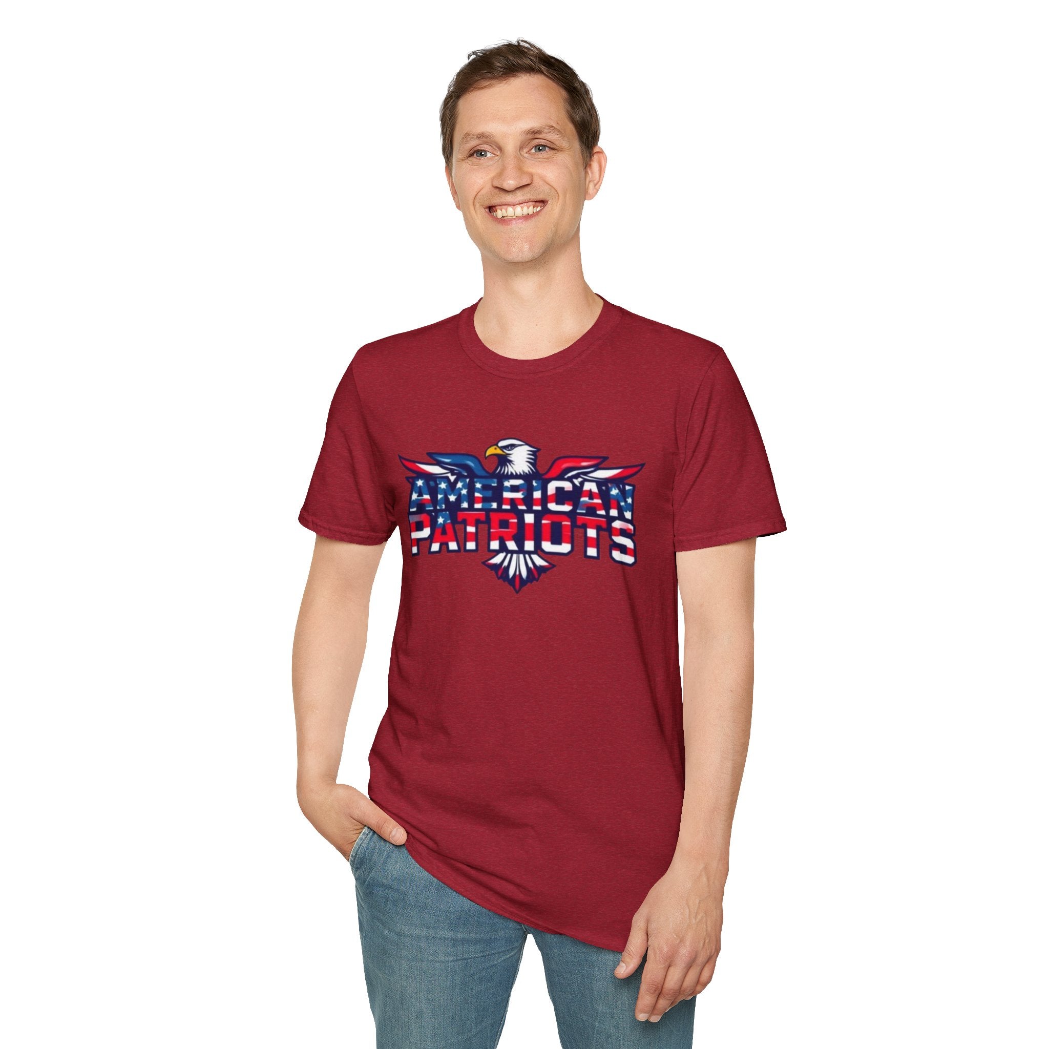 American Patriots Unisex Softstyle T-Shirt - Impeach 47 Graphic Tee
