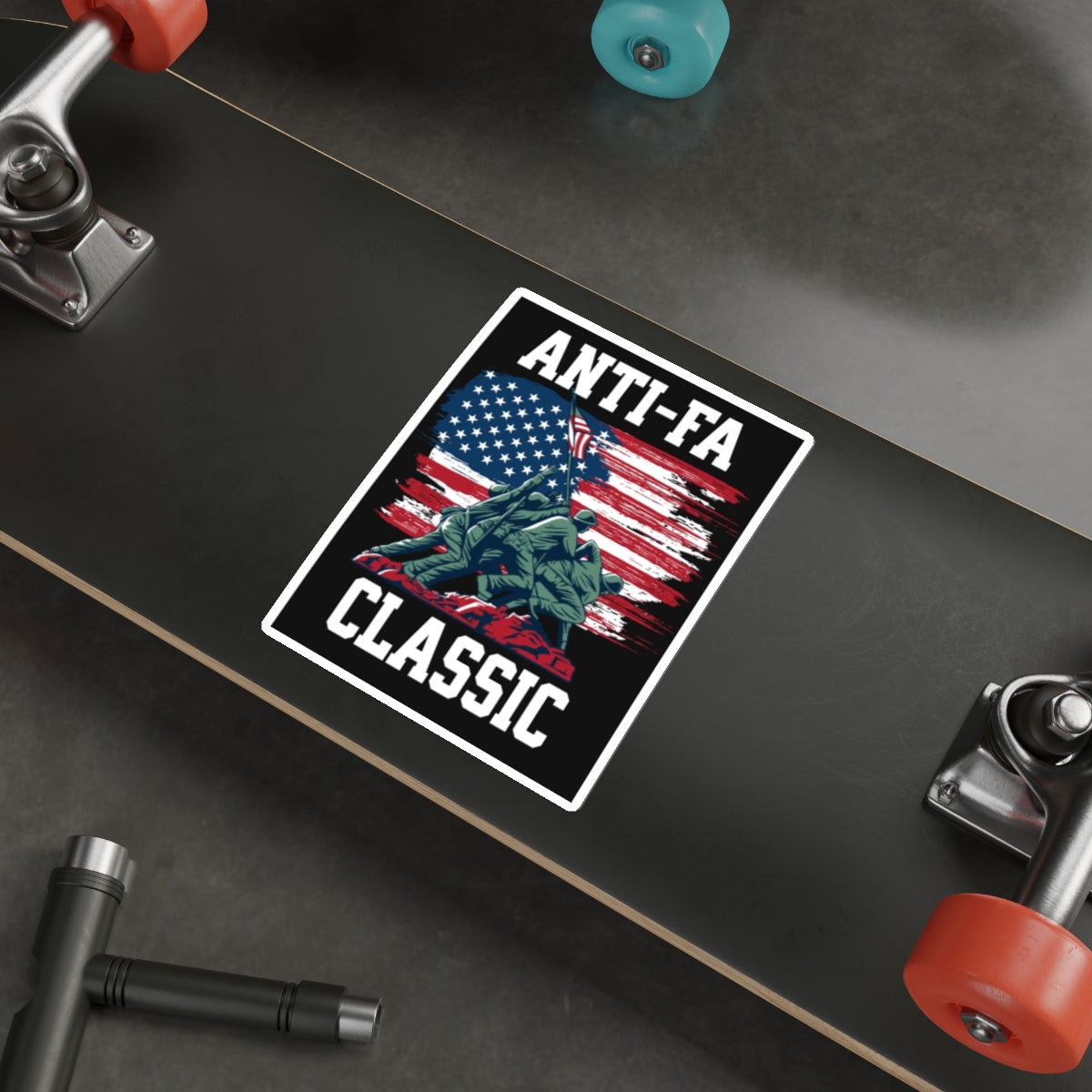 Die-Cut Stickers - Anti-Fa Classic