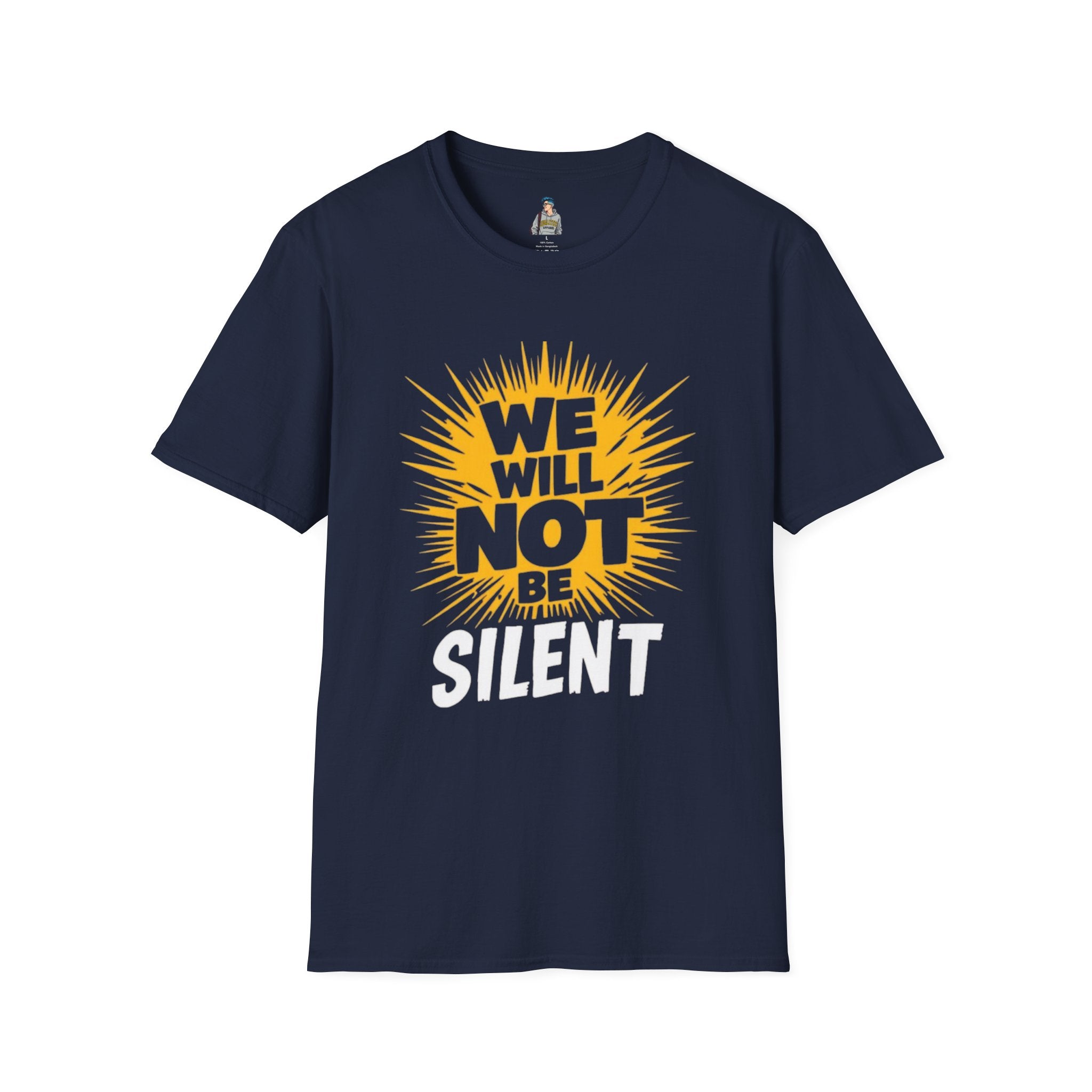 Empowerment Graphic Tee - We Will Not Be Silent | Unisex Softstyle T-Shirt