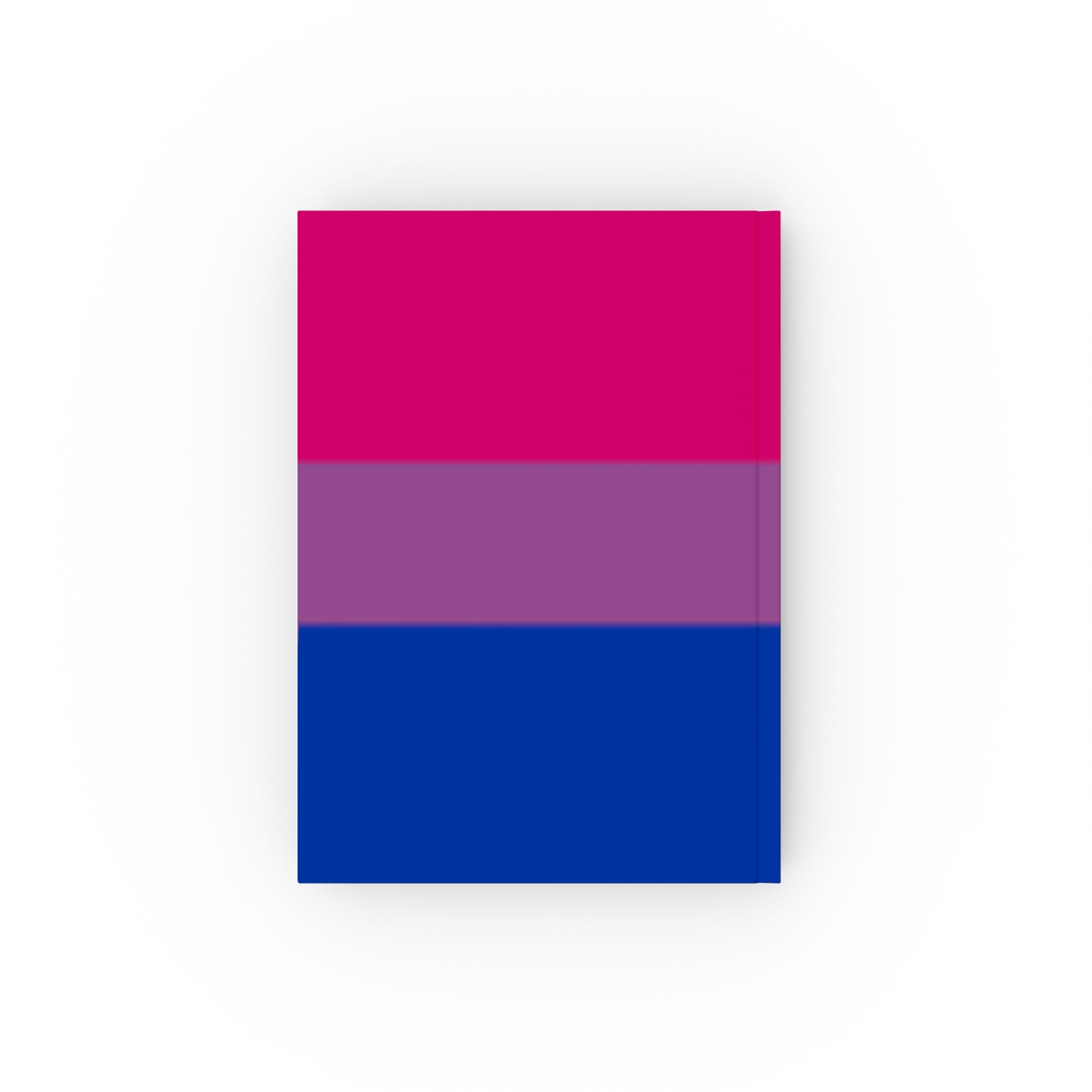 Bisexual Pride Design Hard Backed Journal - Perfect for Gifts, Journaling, and Celebrations