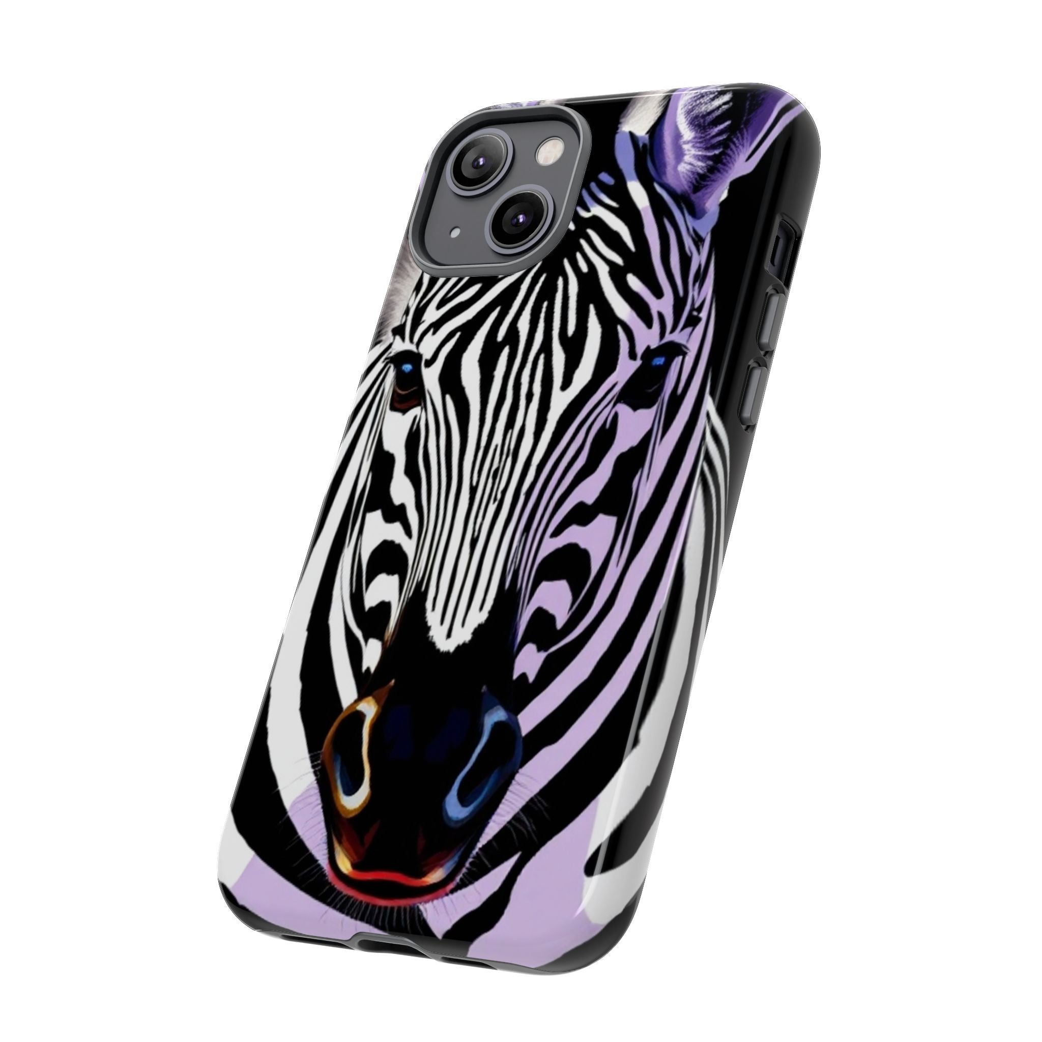 Android OR iPhone Compatible Cases - Zebra Design - Unique Tough Cases