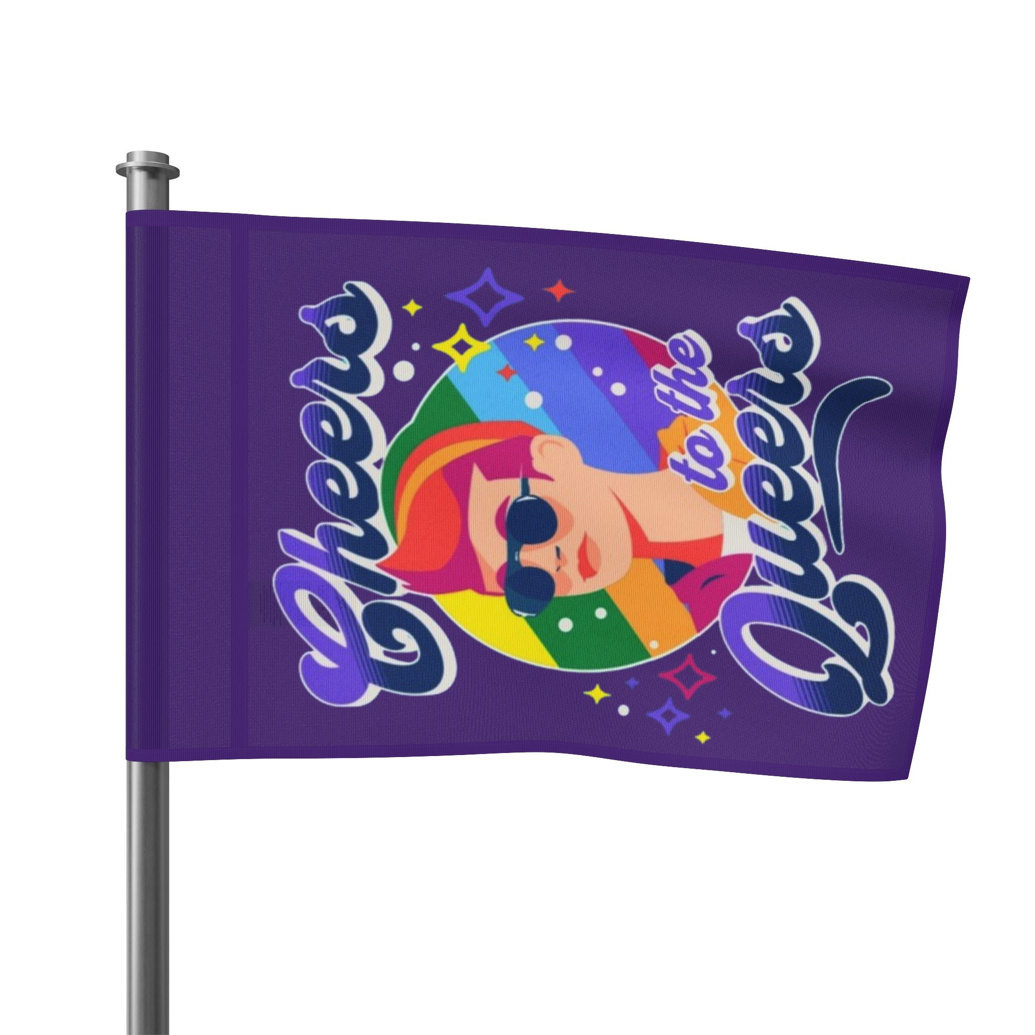 Cheers to the Queers Pride Flag