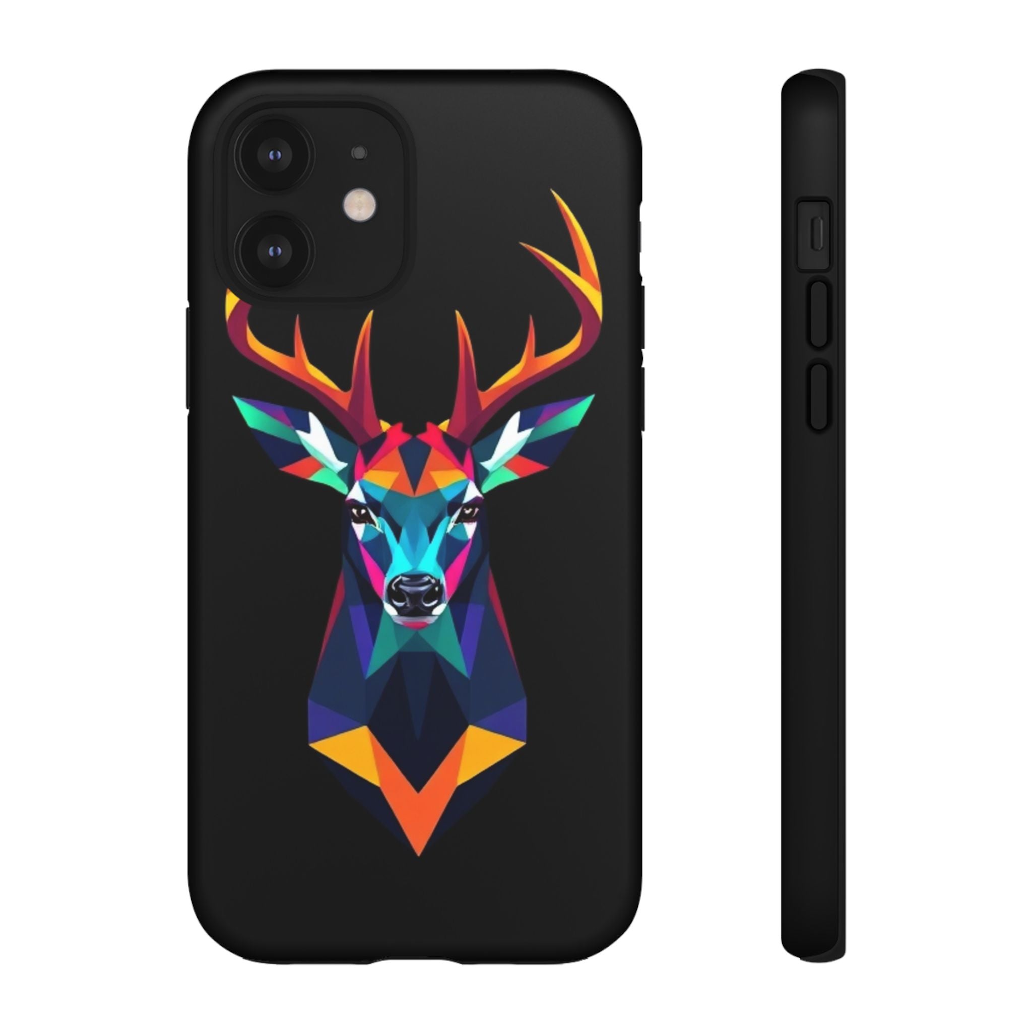 Colorful Fractal Deer Art Design Tough Case For Android & iPhone