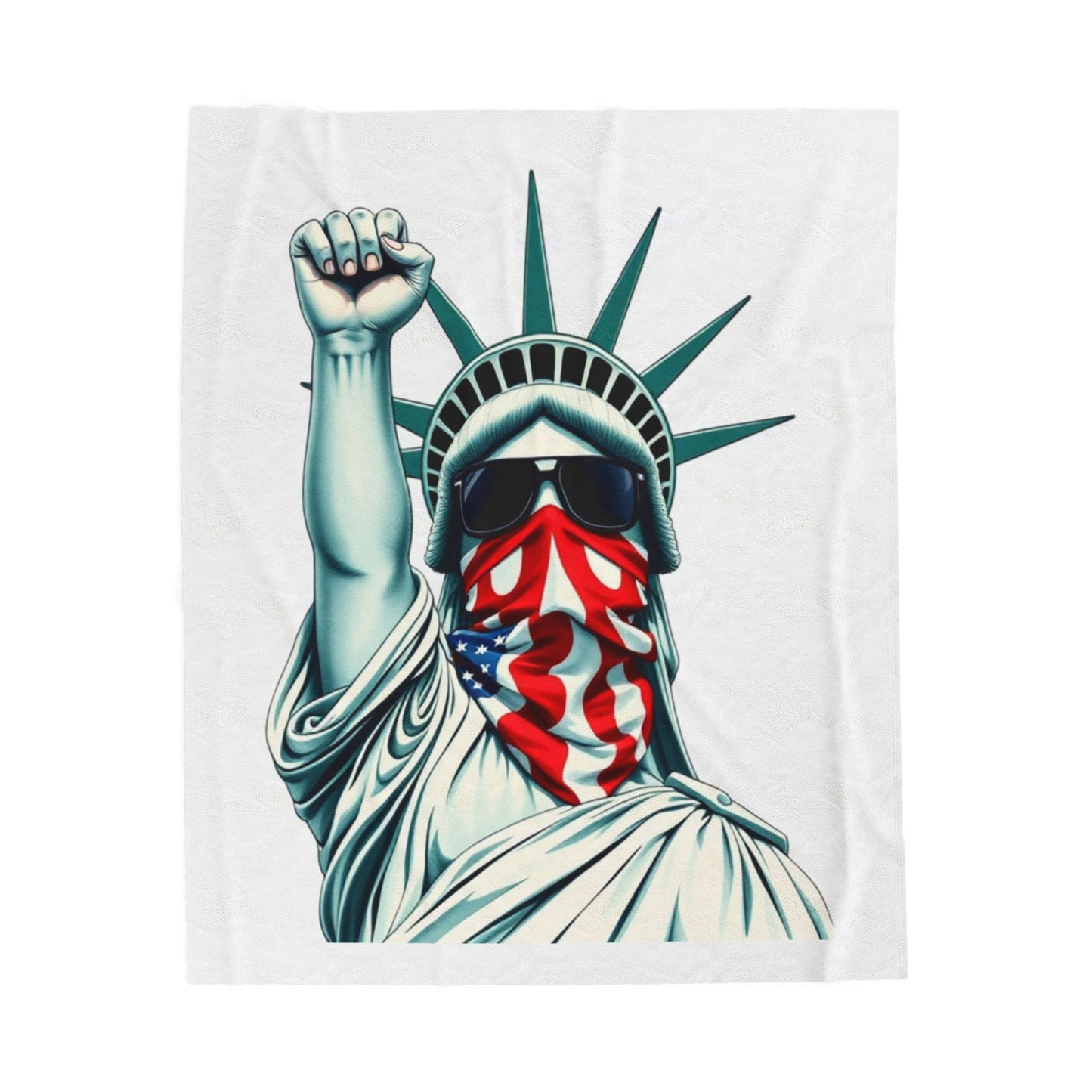 #RESIST Velveteen Plush Blanket – for Comfort and Warmth