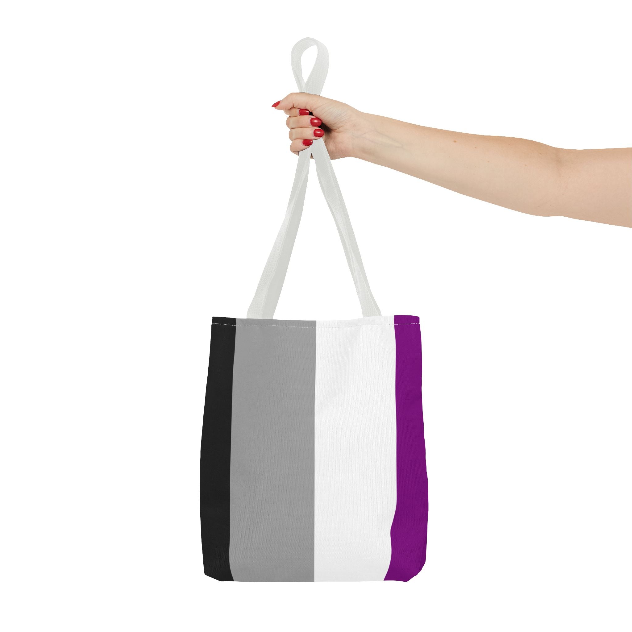 Asexual Pride Flag Tote Bag