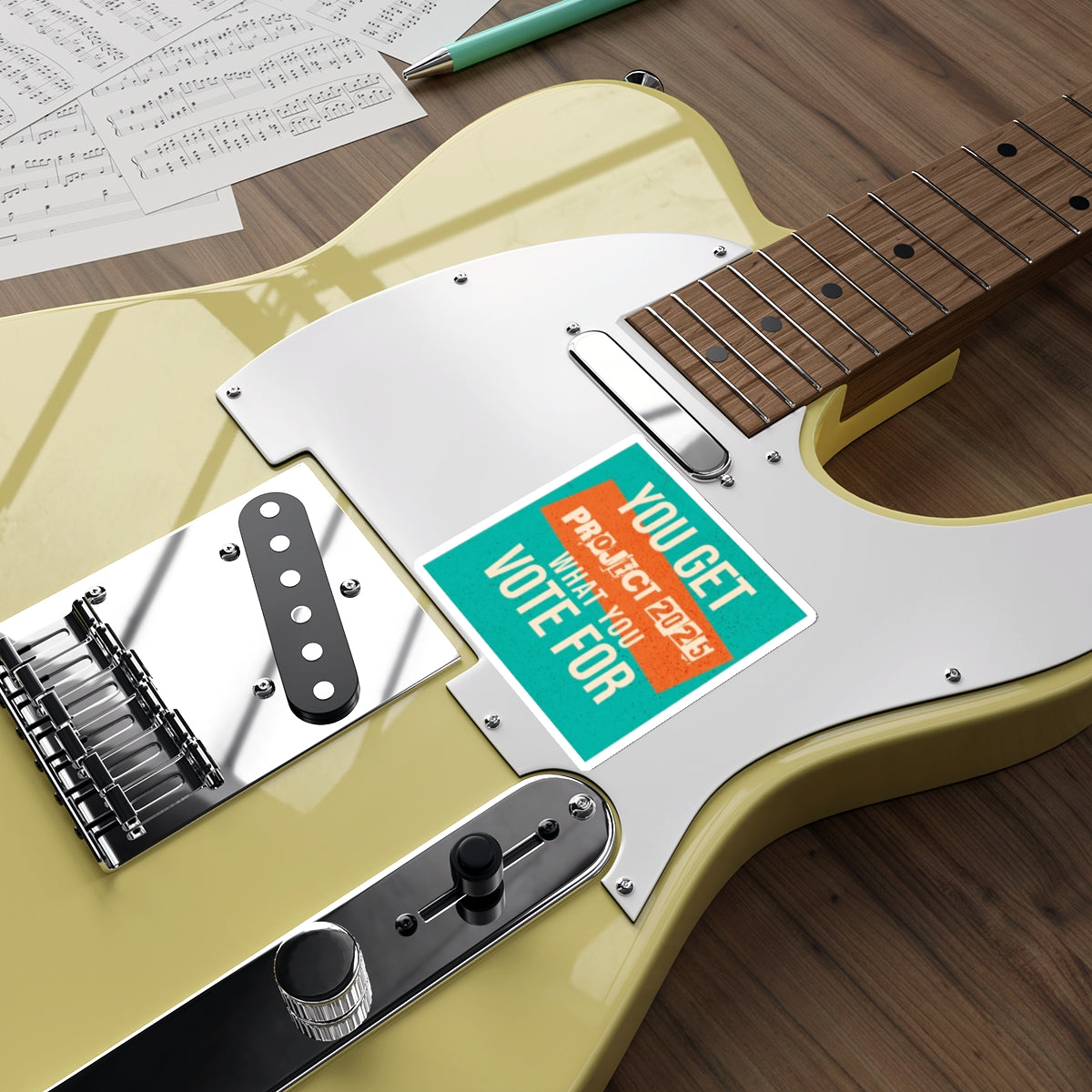 Die-Cut Stickers - You Get What You Vote For