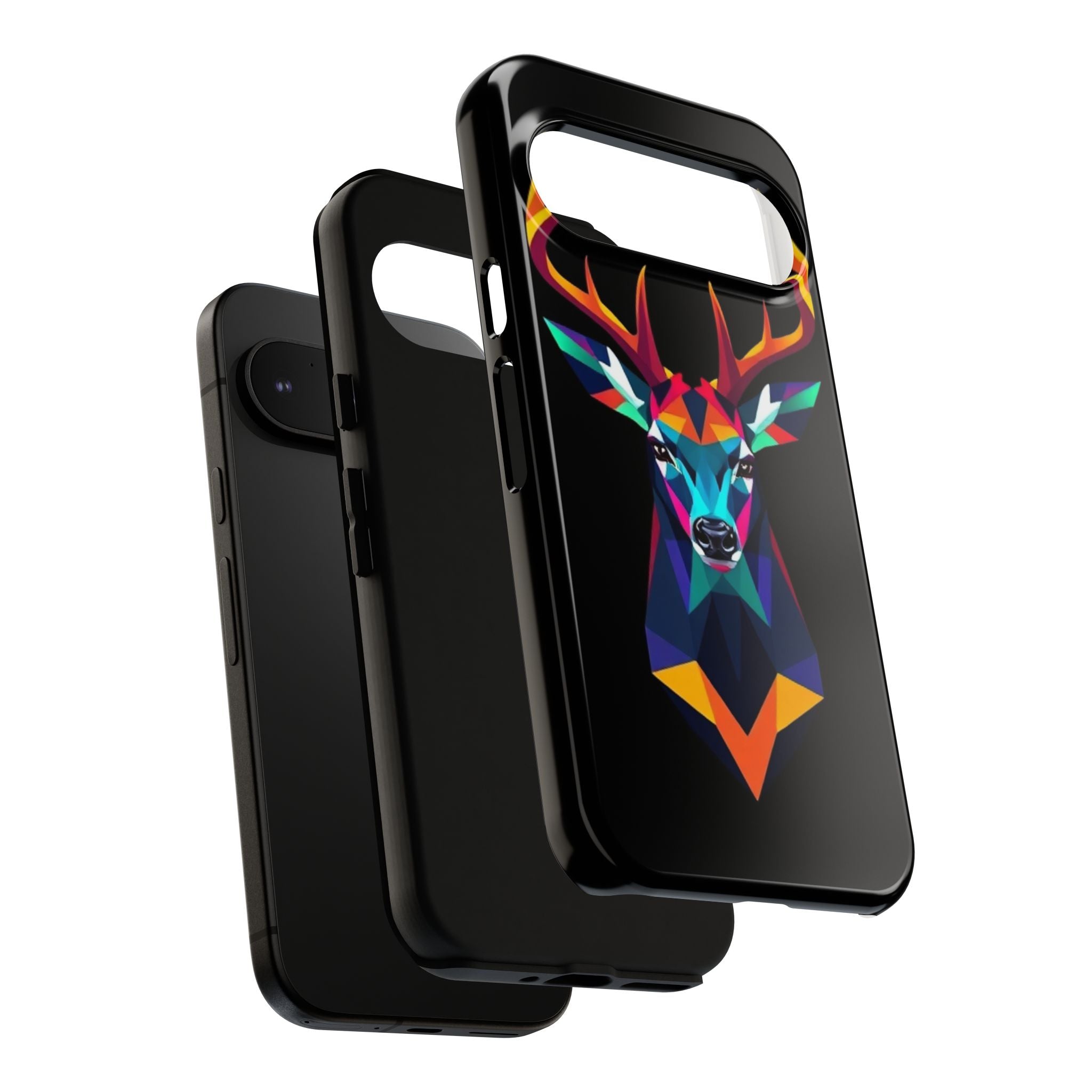 Colorful Fractal Deer Art Design Tough Case For Android & iPhone